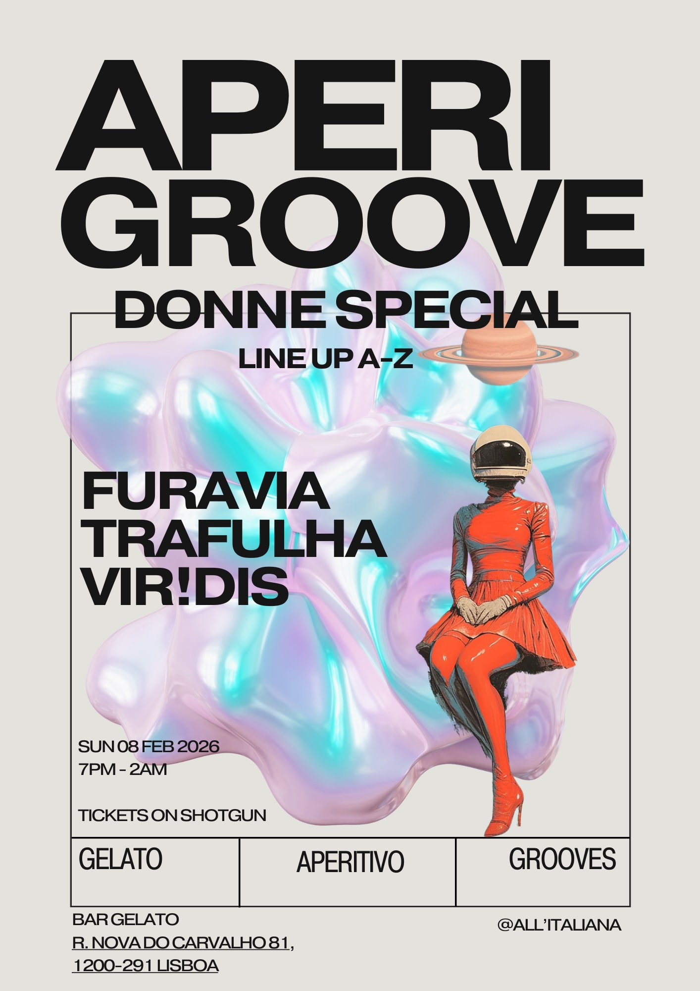 Aperigroove 004 - Donne Special Cover