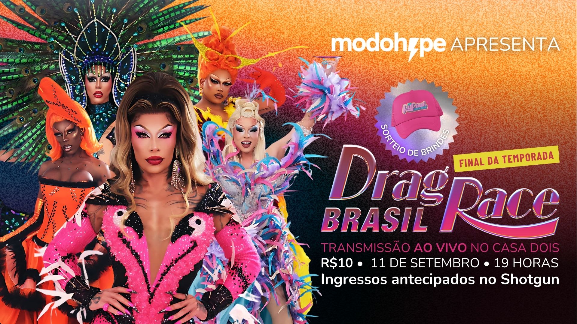 Final De Drag Race Brasil | Transmissão Ao Vivo No Casa Dois Cover