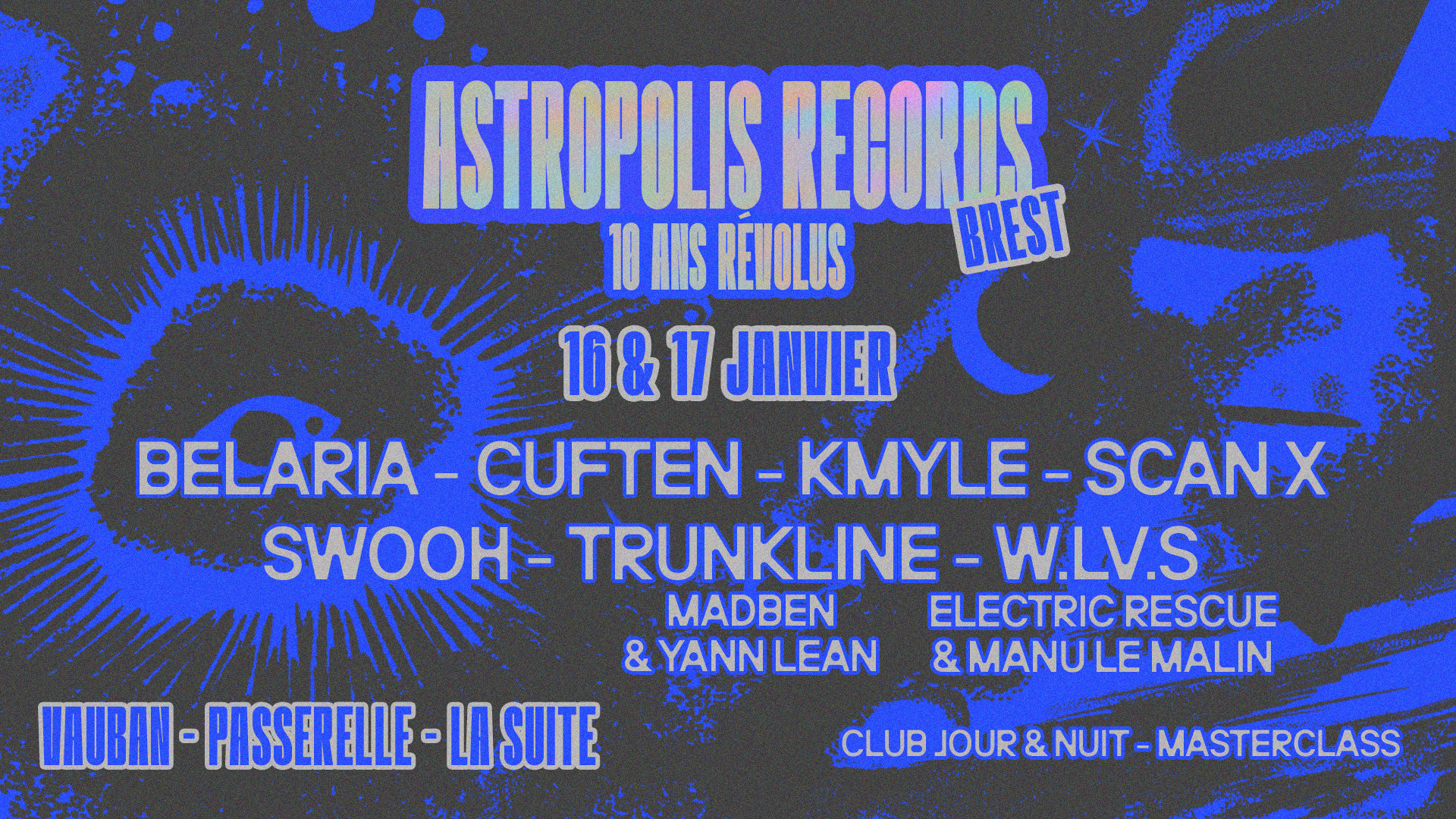 Astropolis Records - 10 Ans Révolus - Brest Cover