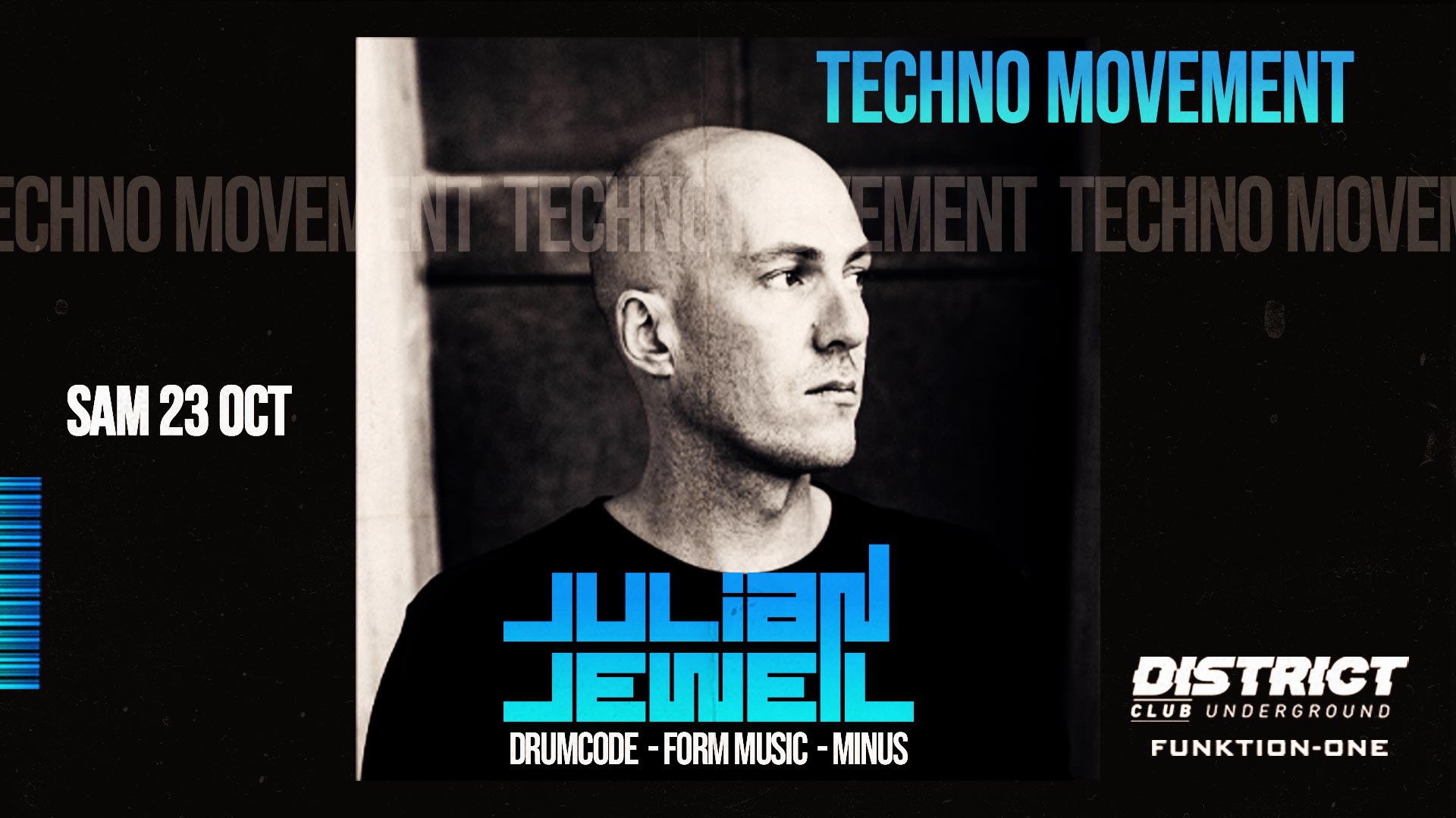 District Club : Techno Movement X Julian Jeweil Cover