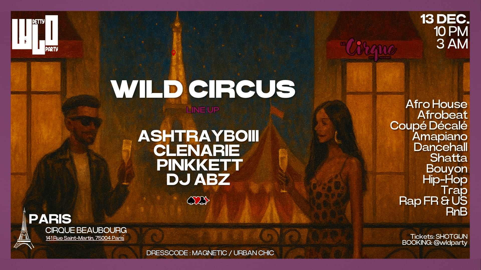 Wld Party: Wild Circus Experience Cover