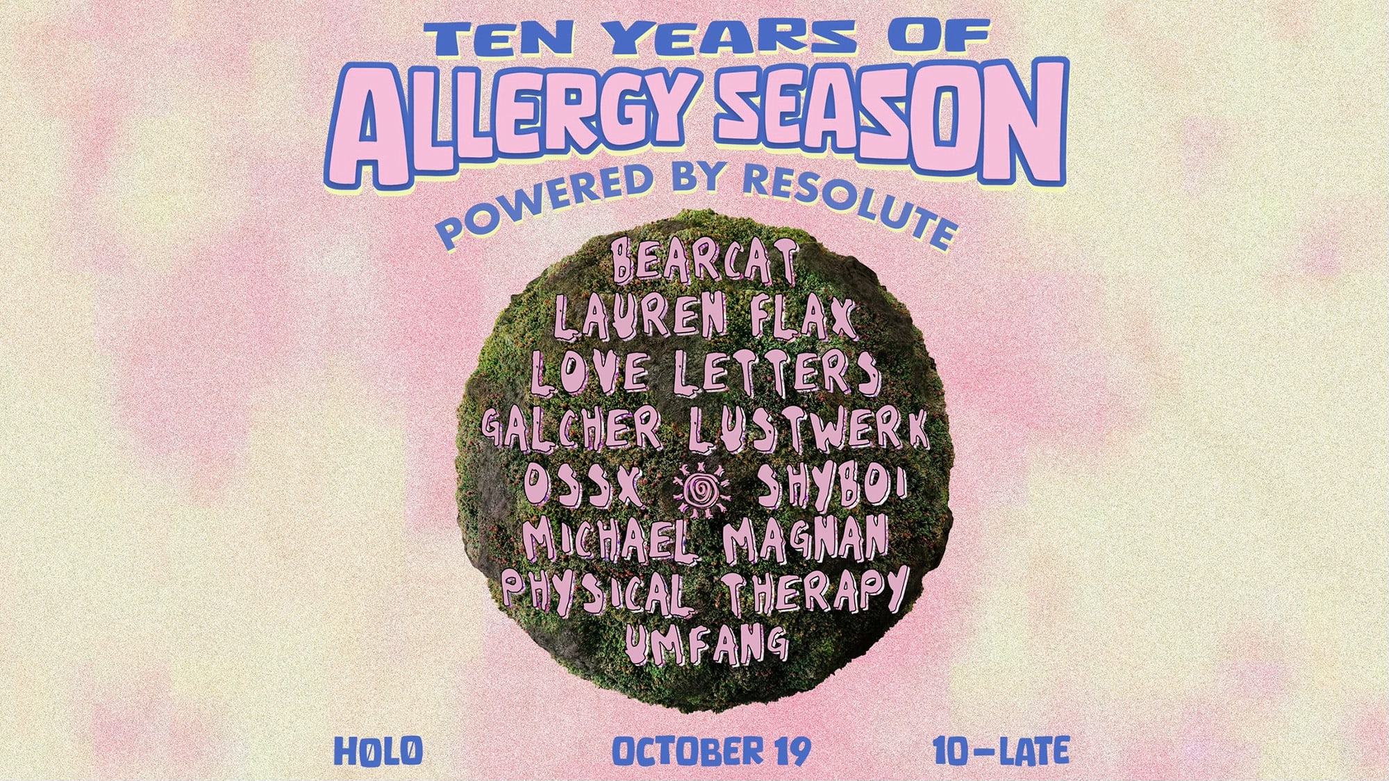 Resolute Presents: Ten Years Of Allergy Season Cover
