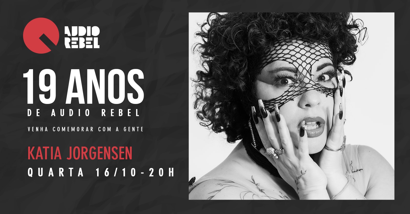 Audio Rebel 19 Anos Apresenta Katia Jorgensen Cover