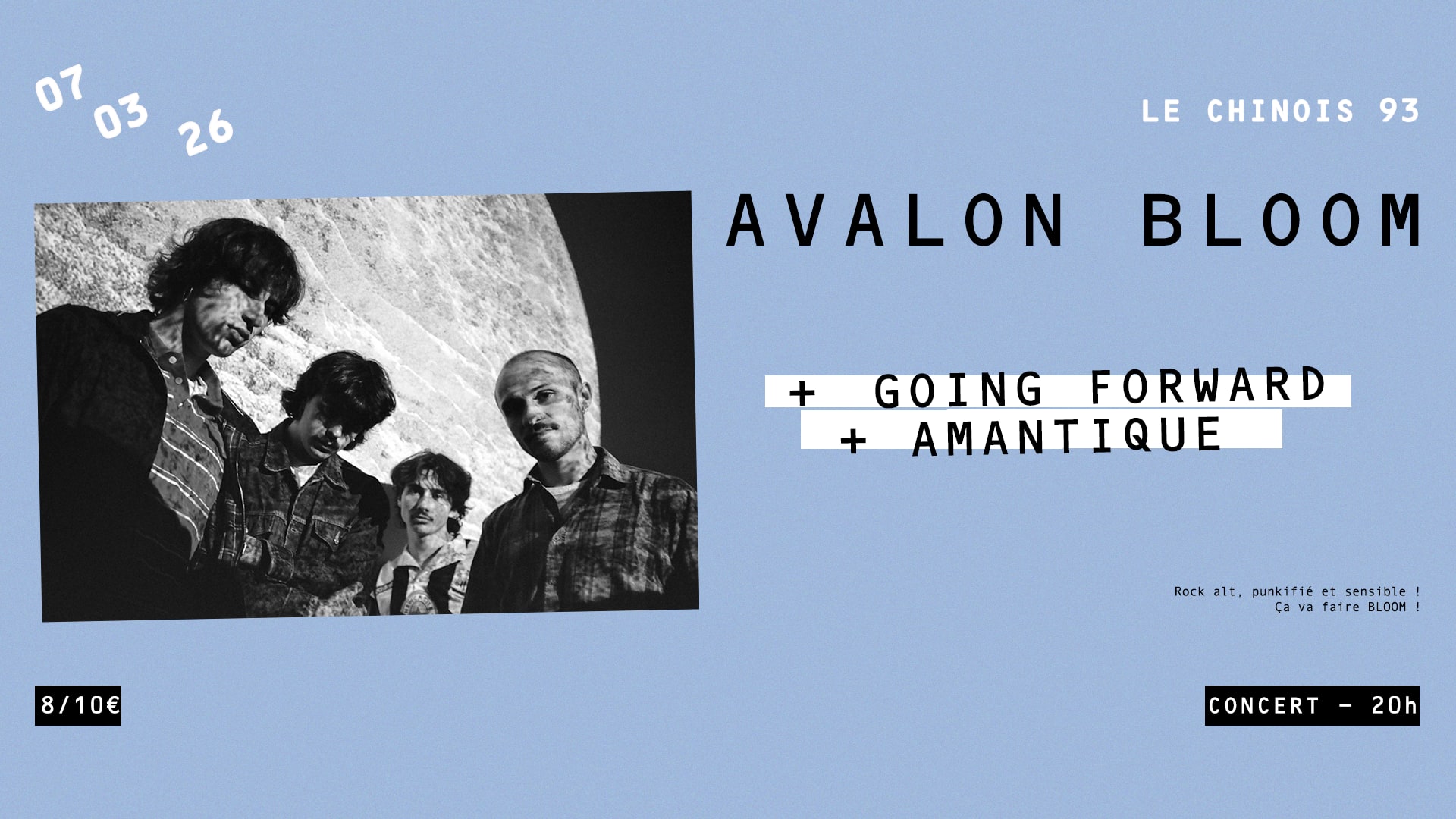 Avalon Bloom + Going Forward + Amantique Cover