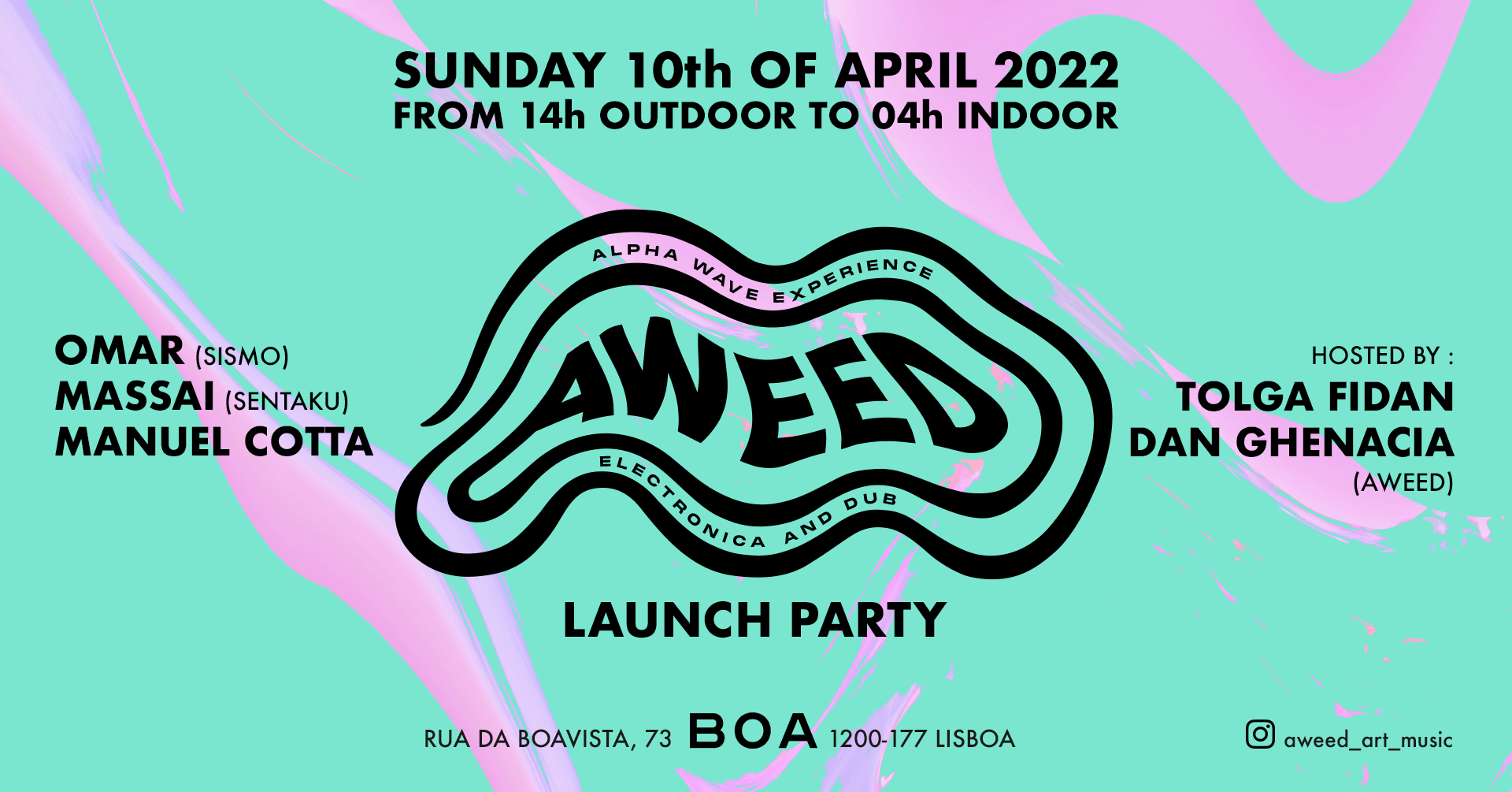 Aweed Launch Party Cover