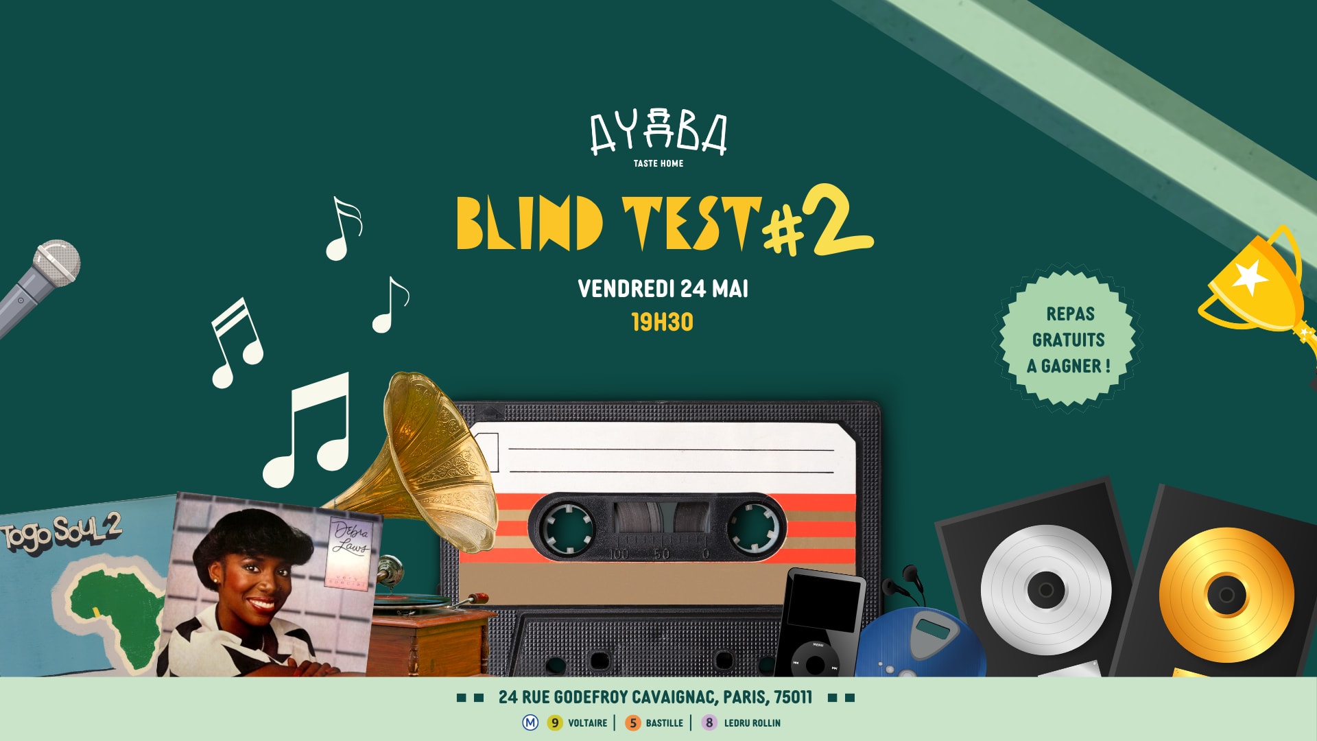 Ayaaba's Super Blind Test #2 Cover