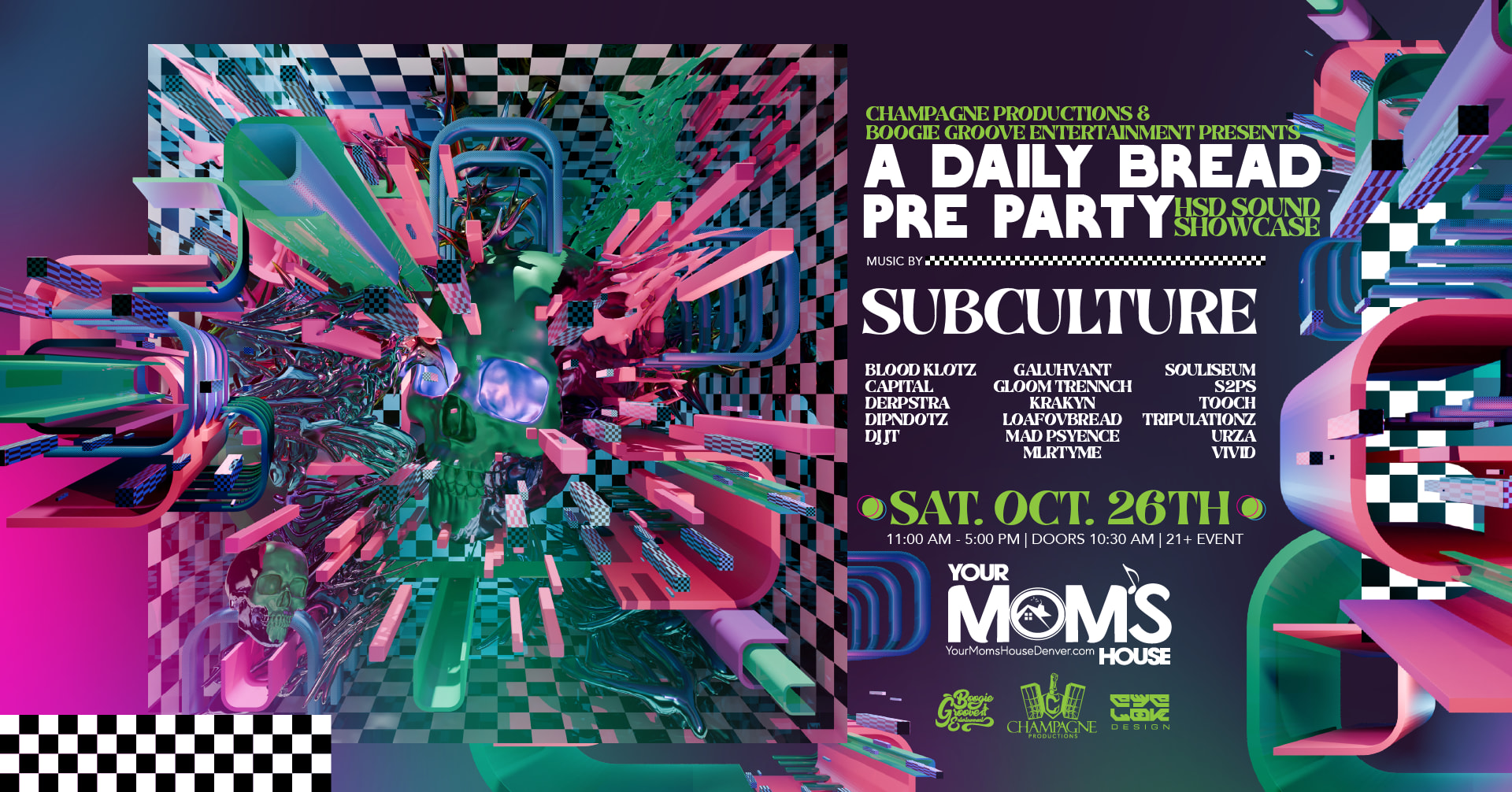 Daily Bread Pre-Party: Local Showcase W/ Hennessey Sound! Cover