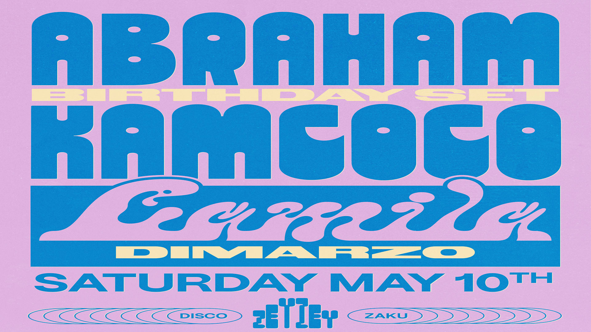 Abraham (Birthday Set) + Kamcoco + Camila Dimarzo Cover