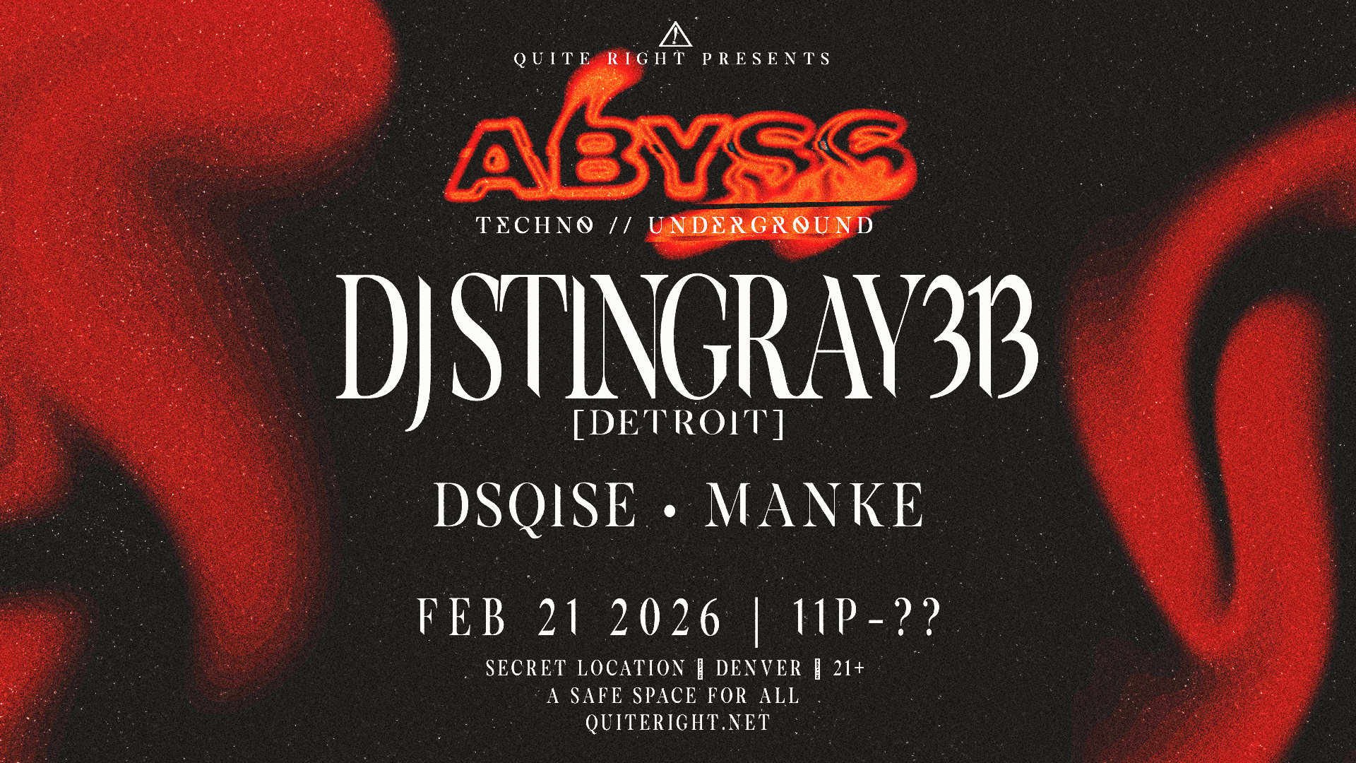 Abyss W/ Dj Stingray 313 Cover
