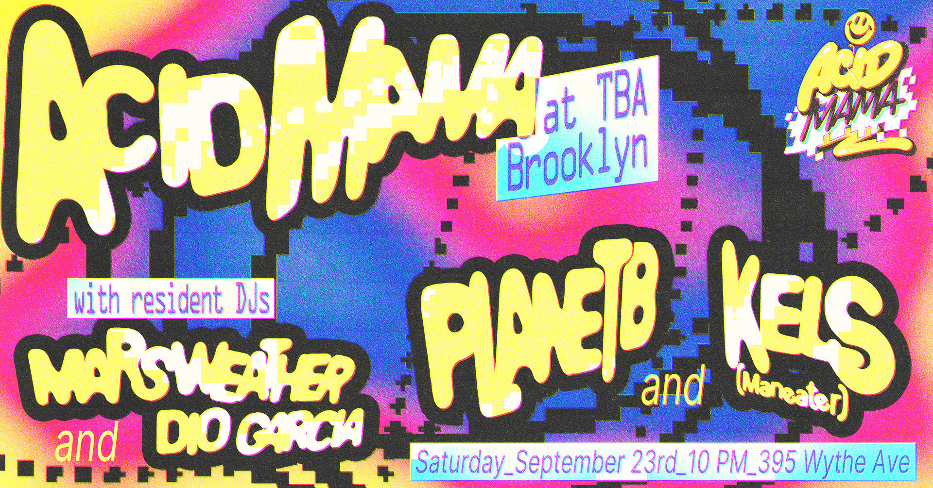Acid Mama: Kels, Planet B, Dio Garcia, Marsweather Cover