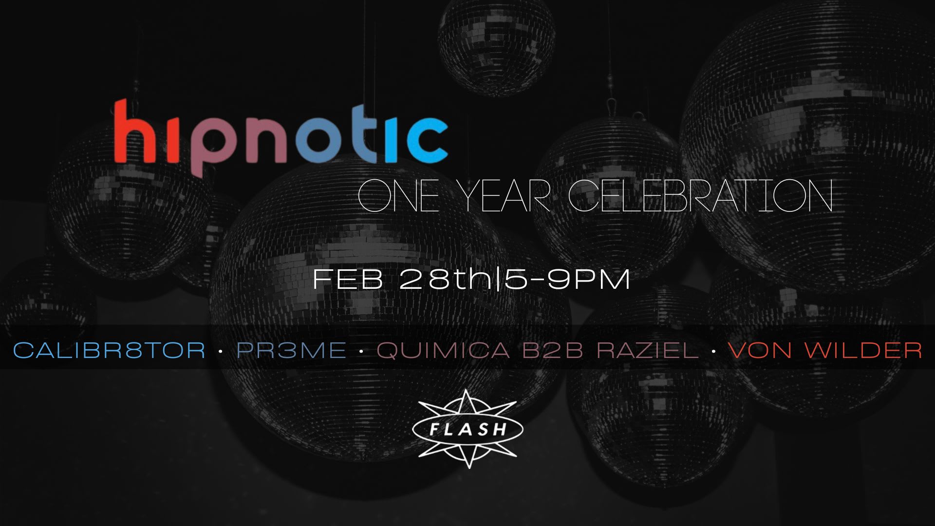 Hipnotic 1 Year Anniversary Cover