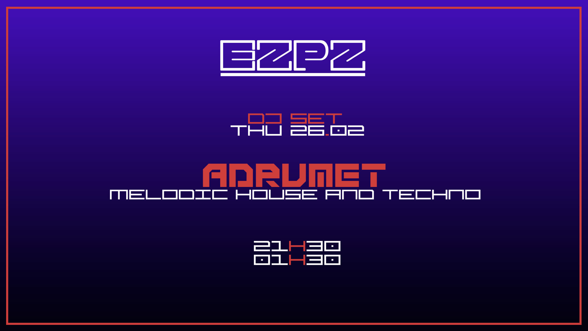 Adrumet @ Ezpz Cover