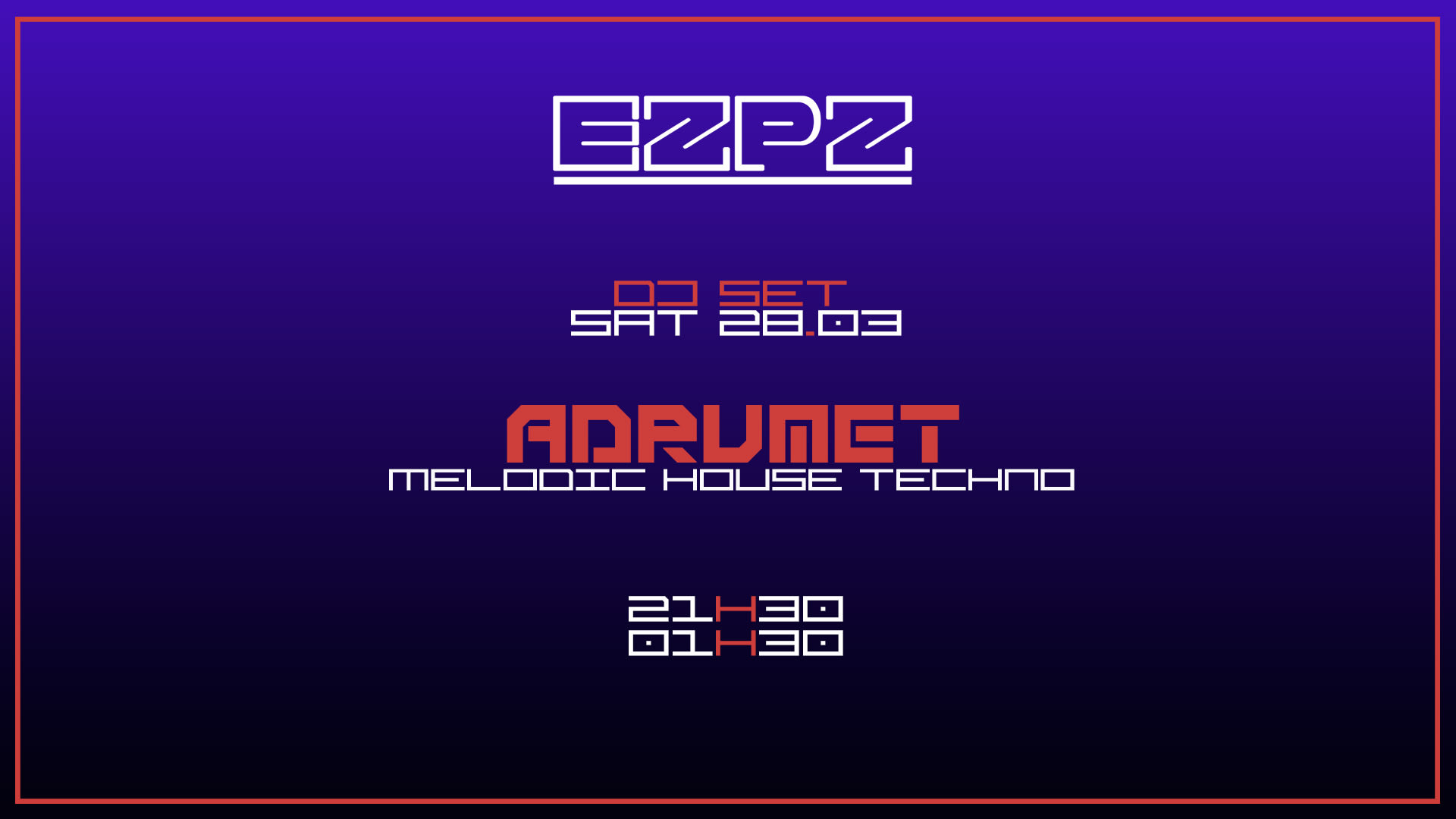 Adrumet @ Ezpz Cover