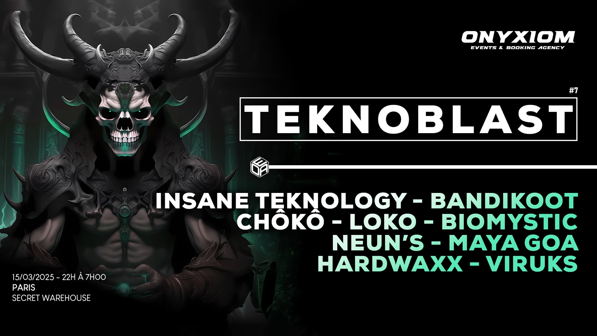 Onyxiom : Teknoblast 7 Cover