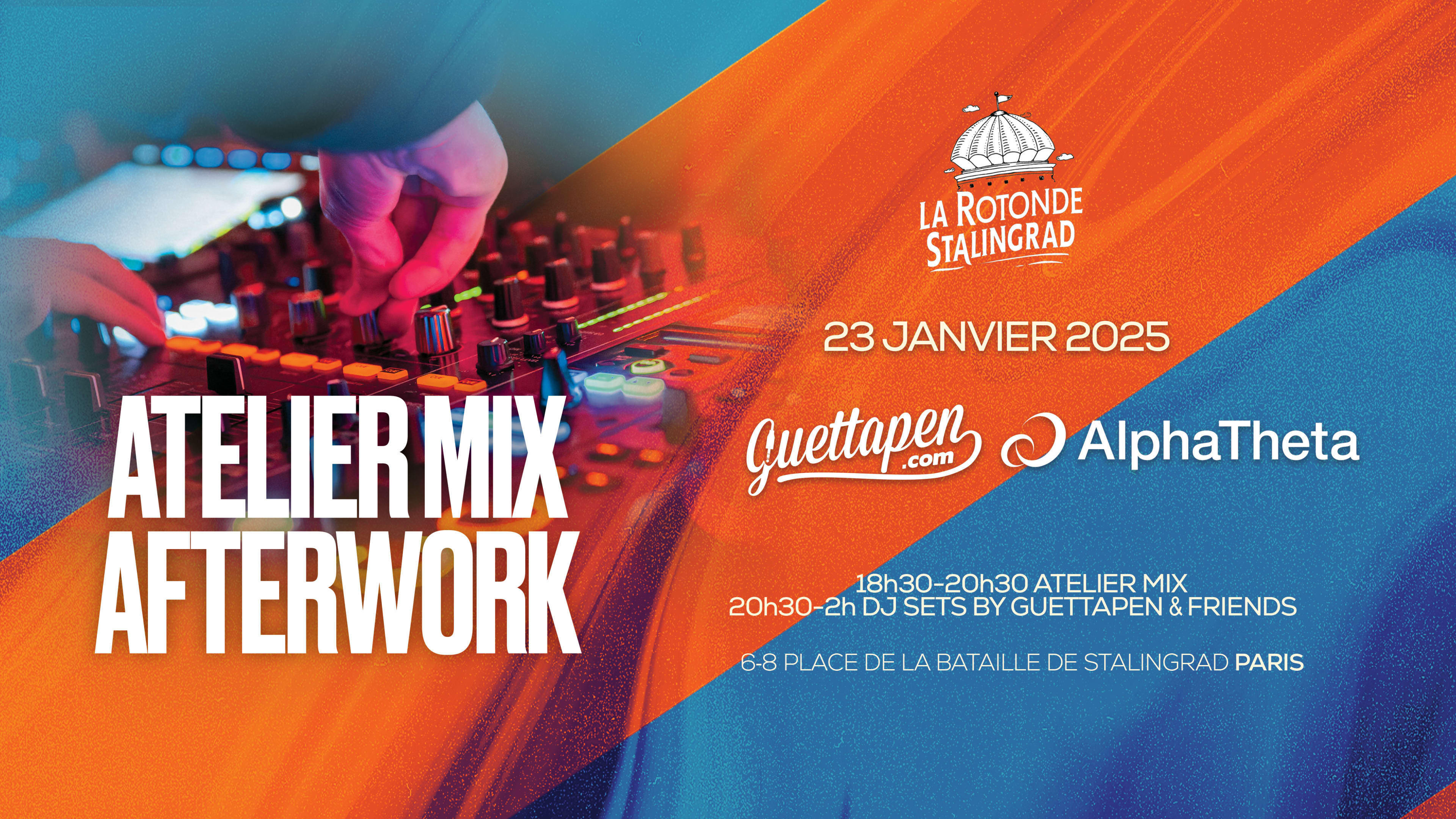 Atelier MIX & Afterwork Par Guettapen & Alphatheta Cover