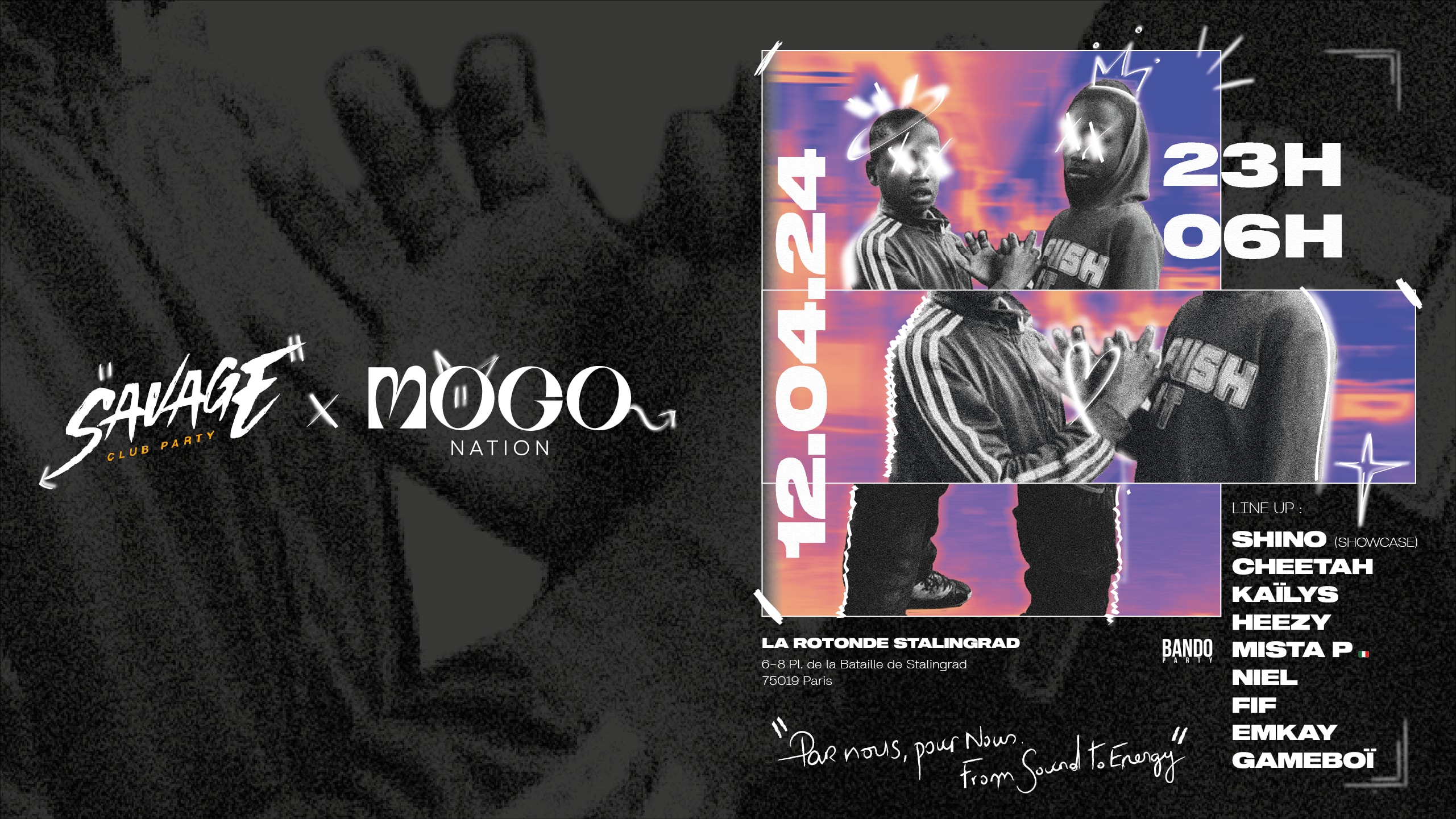 Savage Club Party X Mogo Nation Cover