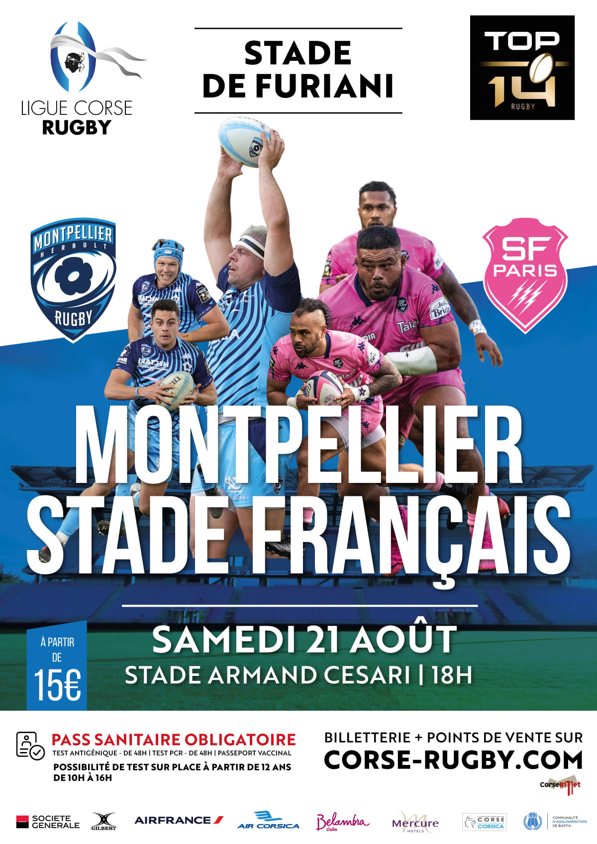 Montpellier - Stade Français Cover