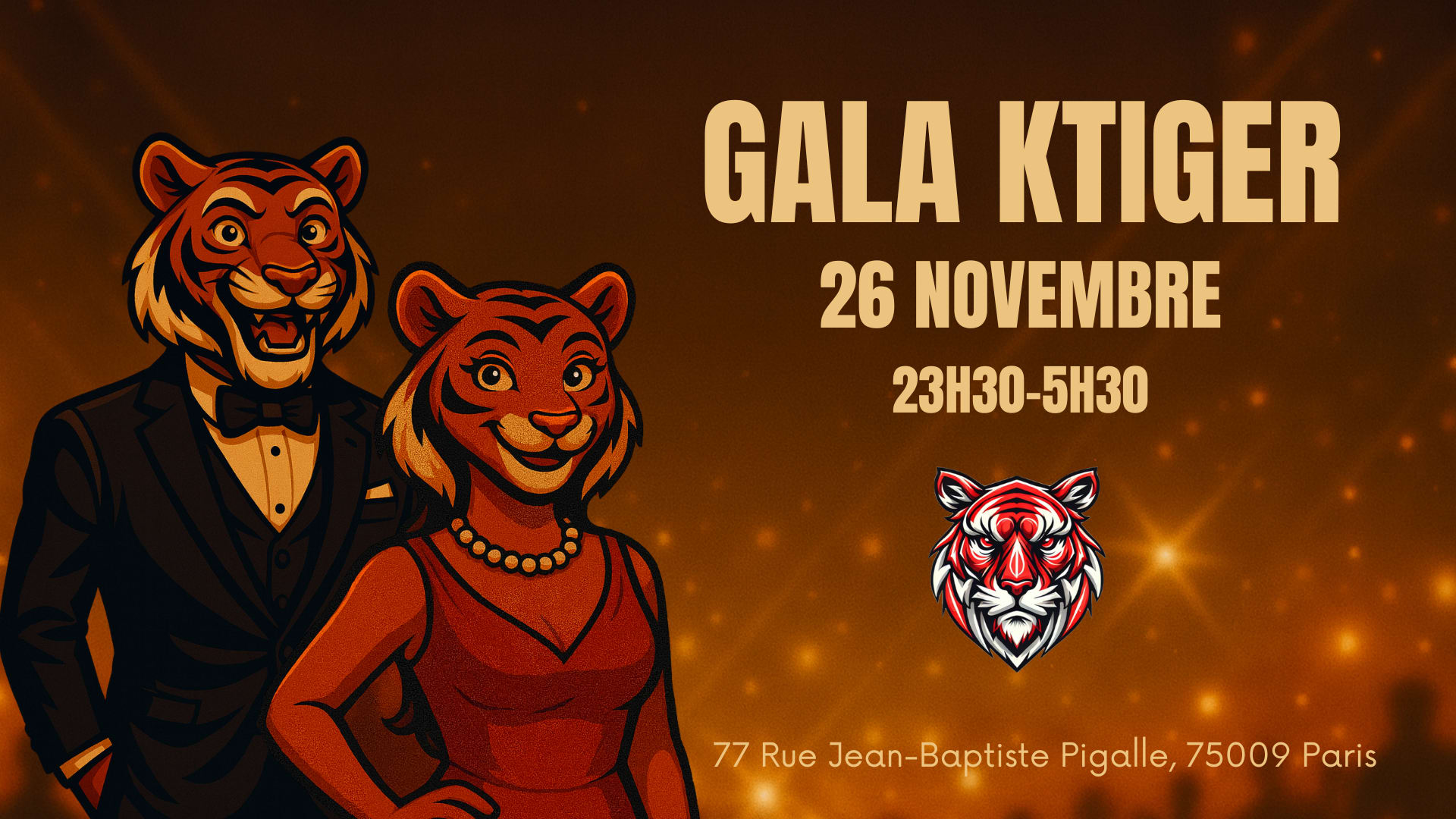 Gala Ktiger - By Kedge Cover