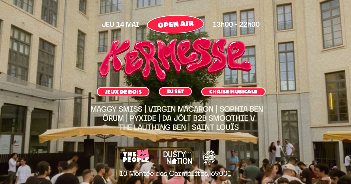 Kermesse Open Air - Dusty Nation X The People Lyon Cover
