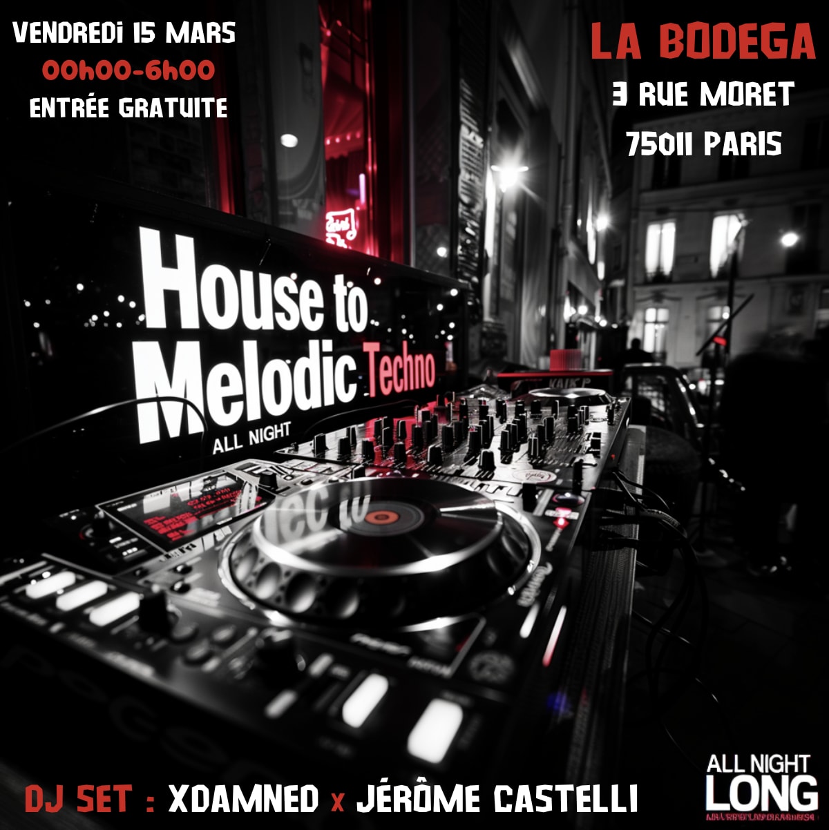 La Bodega : All Night Long Cover