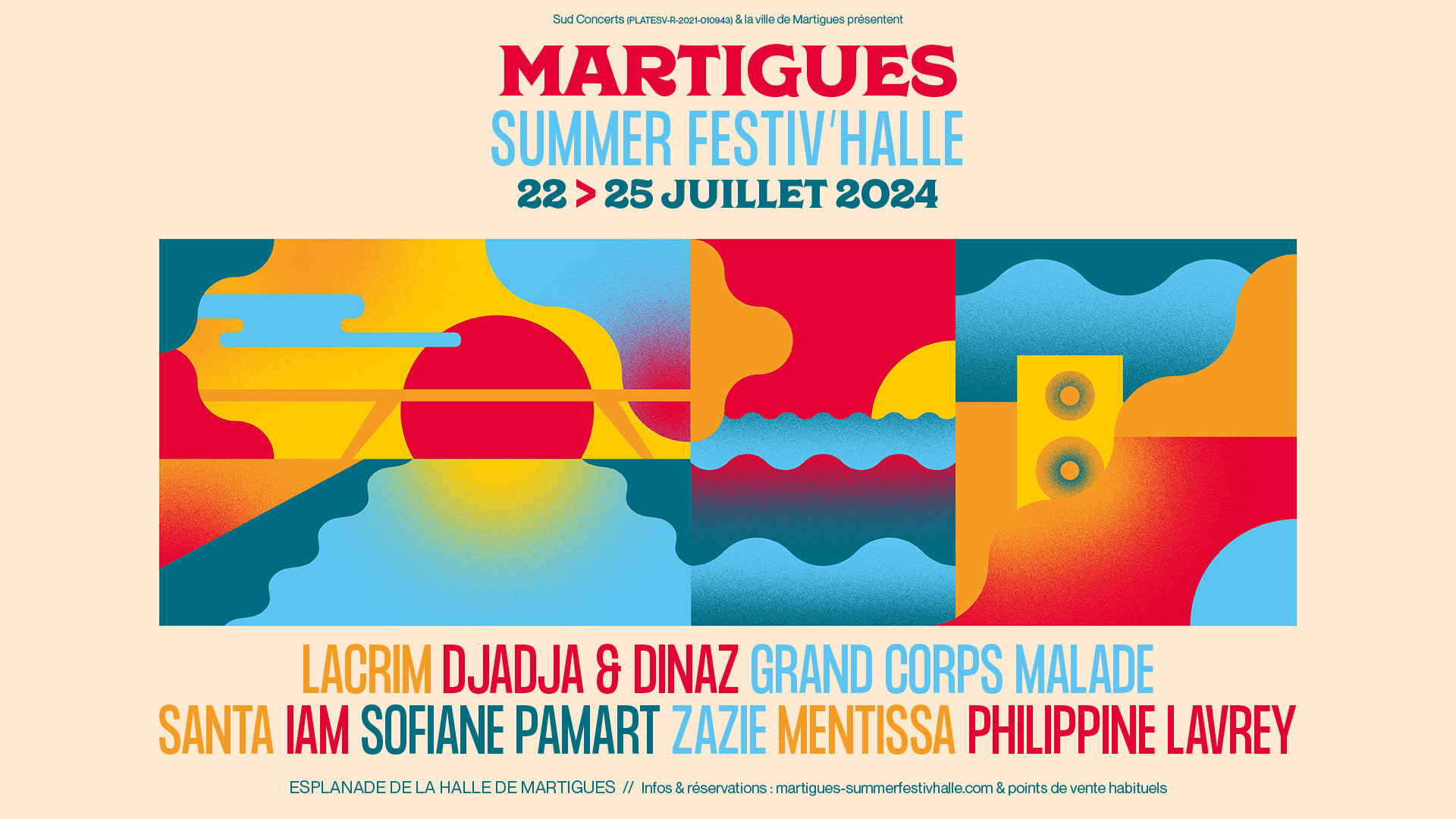 Iam + Sofiane Pamart - Martigues Summer Festiv'halle Cover