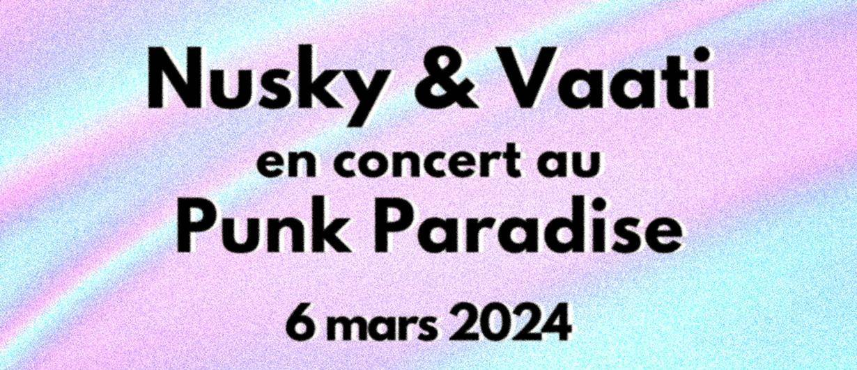 Nusky & Vaati  Au Punk Paradise Cover