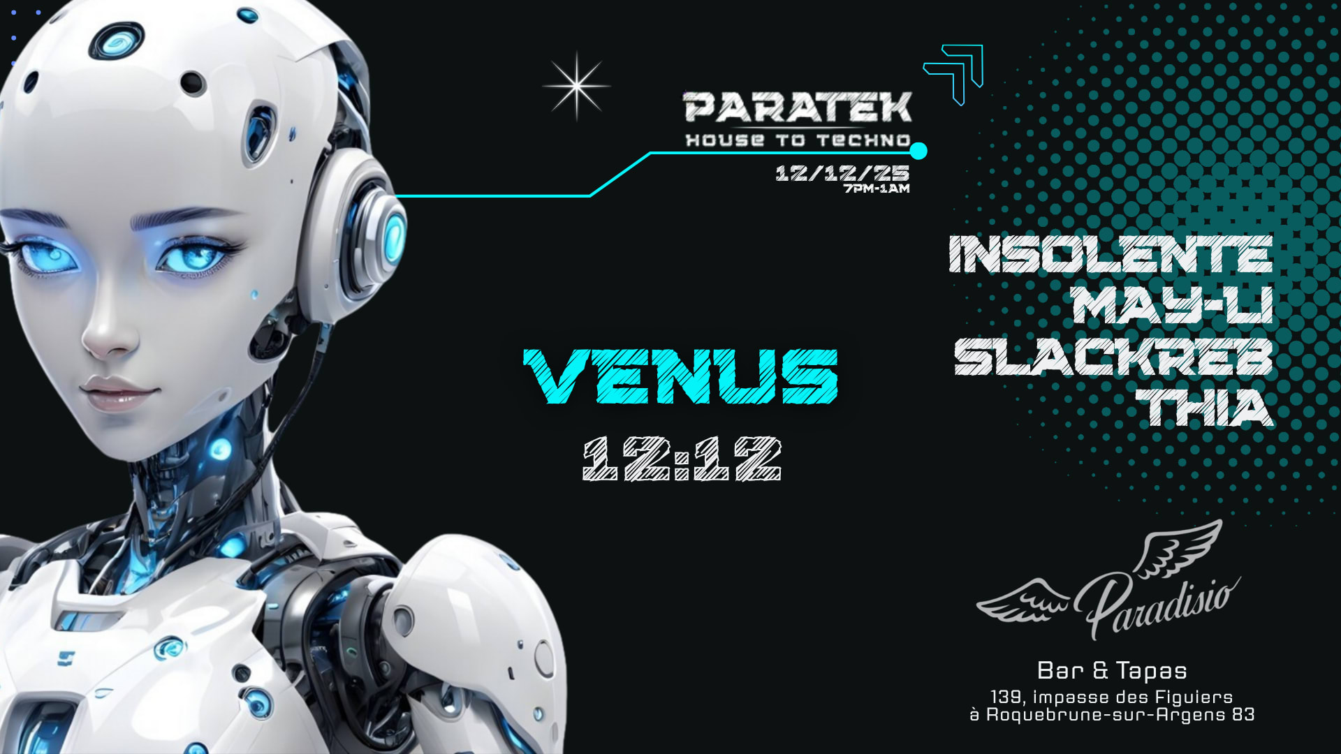 Venus 12:12 By Paratek Cover