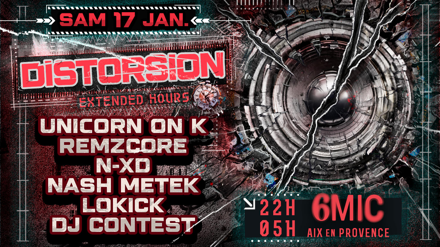 Distorsion W/ Unicorn On K, Remzcore, N-Xd & More Cover