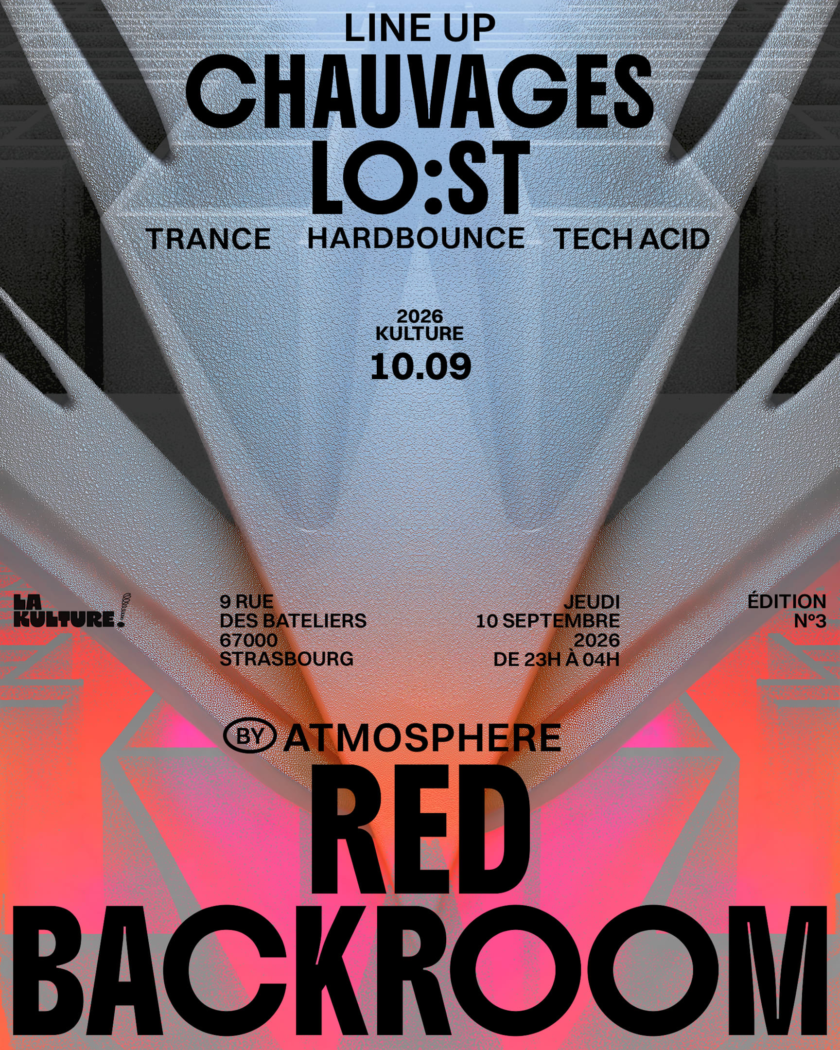 Red Backroom - Atmosphere X La Kulture Cover