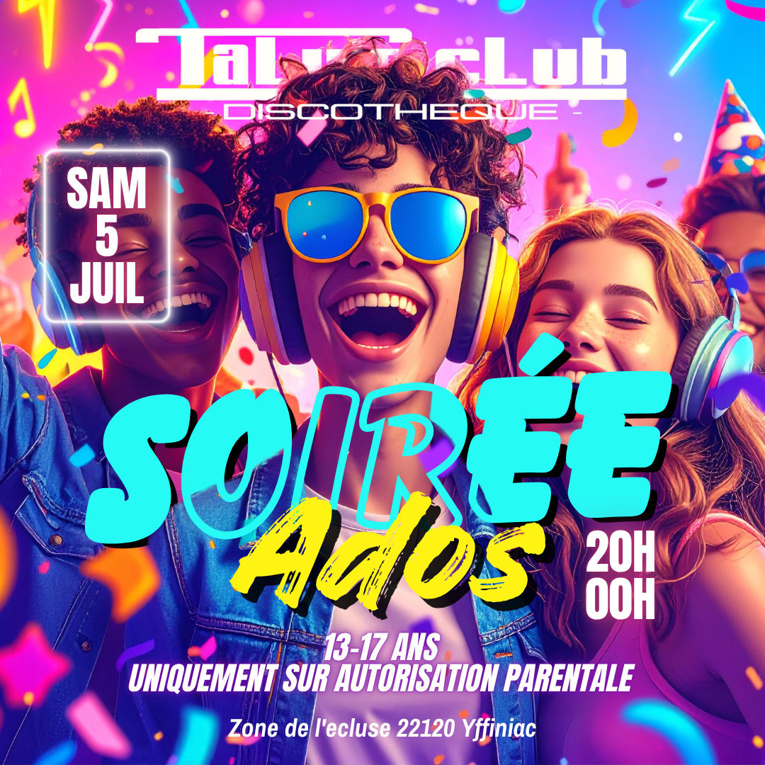 Soirée Ados Cover
