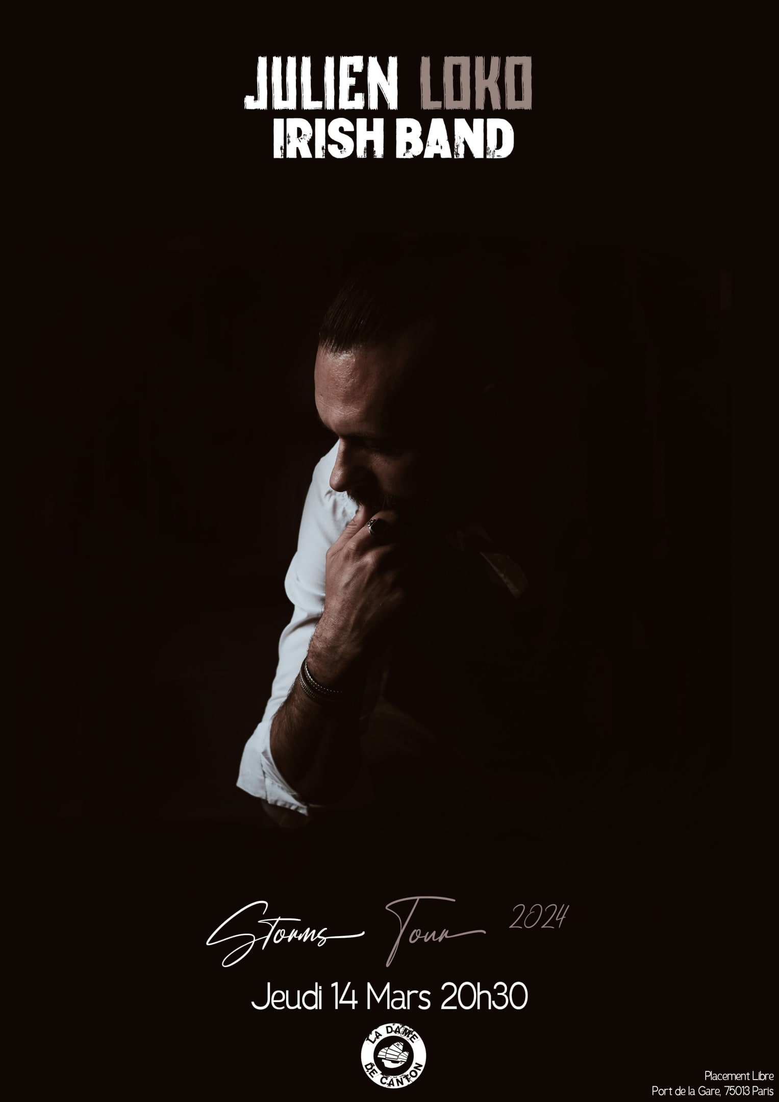 Concert : Julien Loko Irish Band Cover