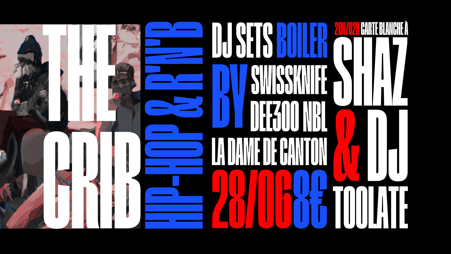 The Crib#5 - Shaz & Toolate, Dee300, Swissknife & Nbl Cover