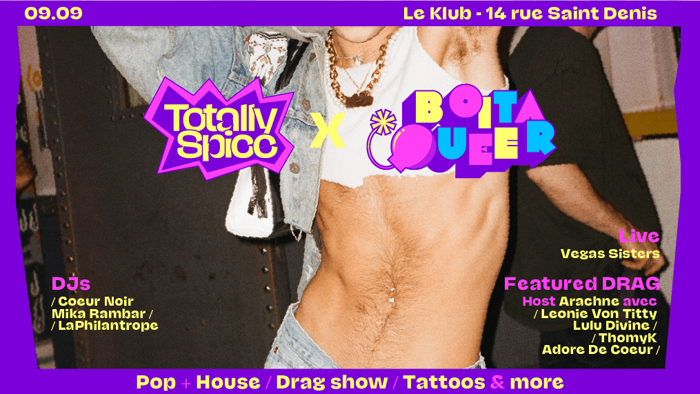 Totally Spice Édition Solidaire - Boitaqueer Cover