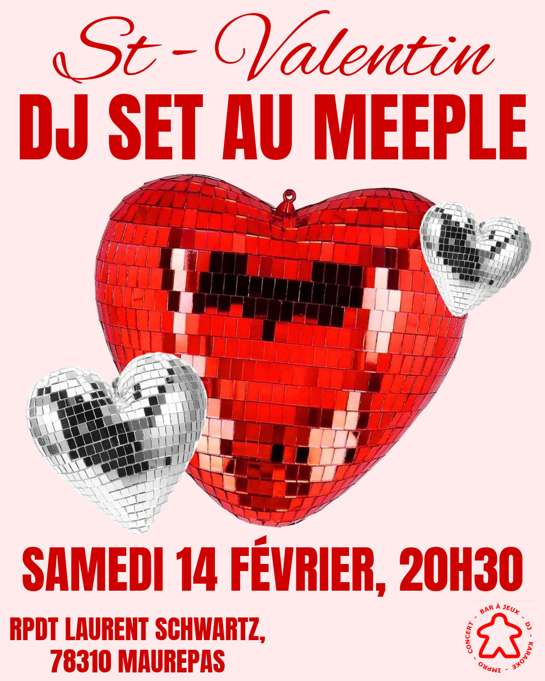 St-Valentin : Dj Set Au Meeple Cover