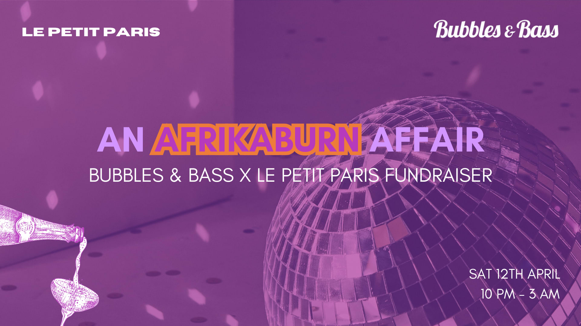 An Afrikaburn Affair: Bubbles&Bass X Lepetitparis Fundraiser Cover