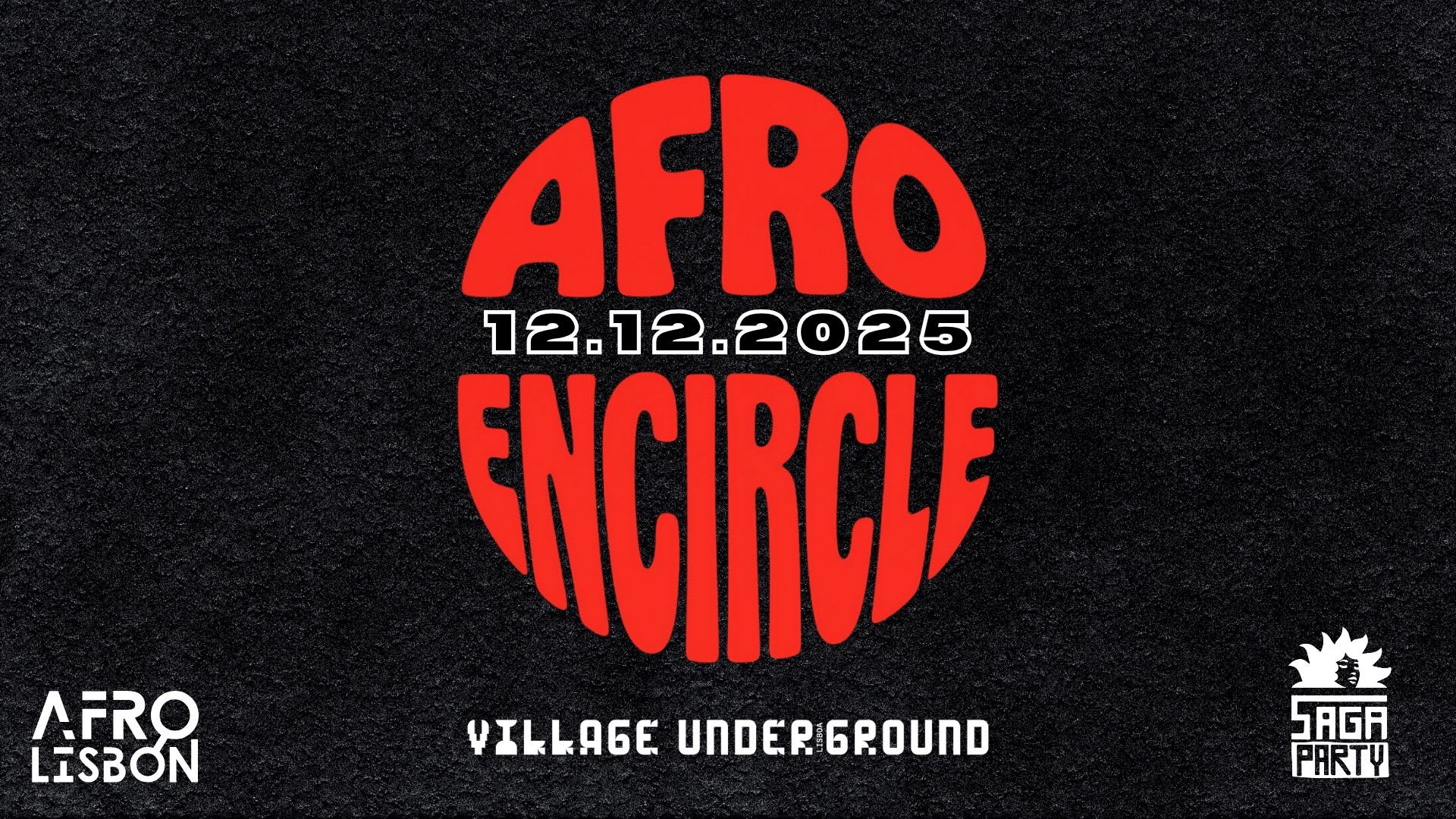 Afro Encircle – Saga Party X Afrolisbon Cover