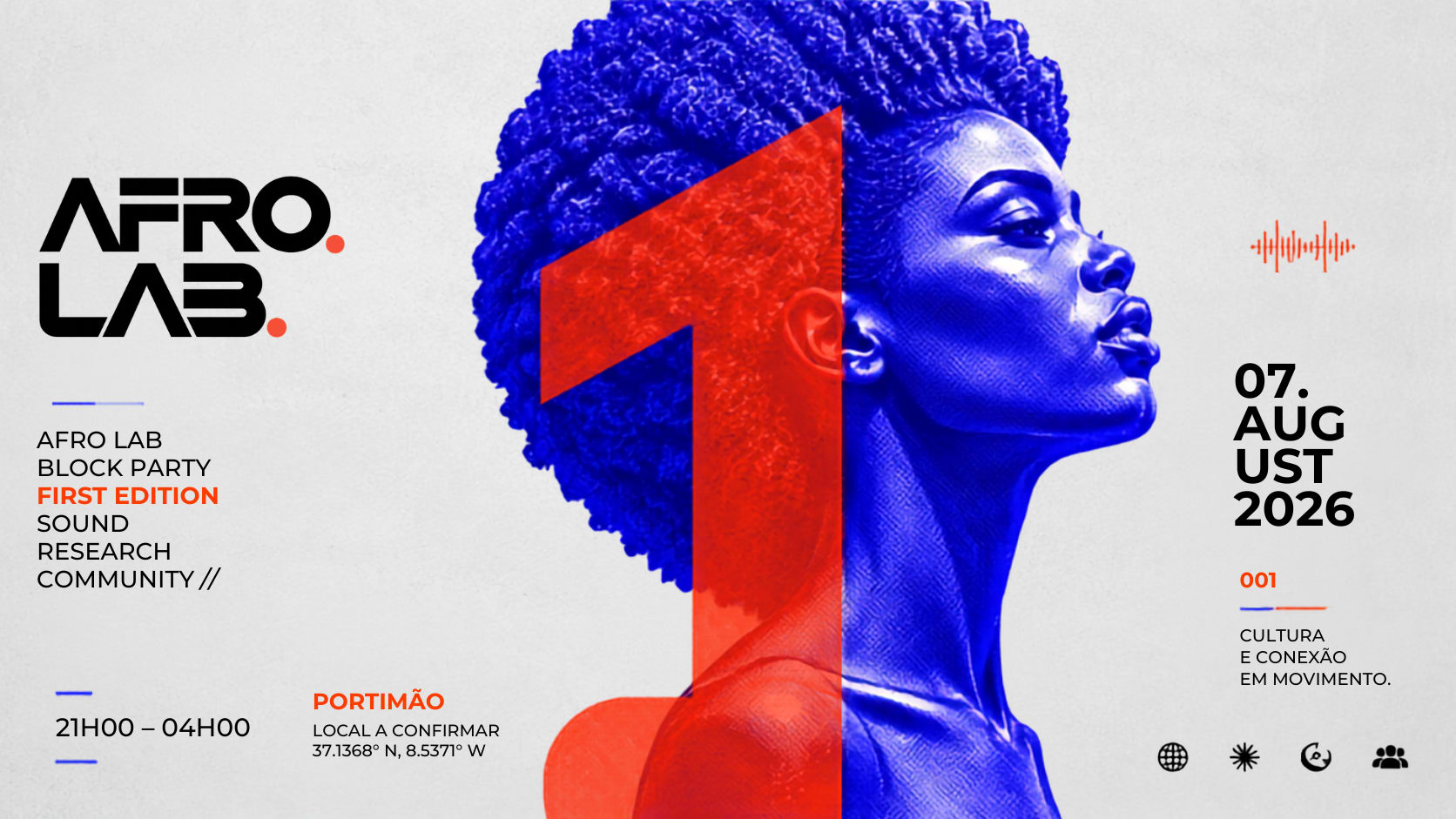 Afro Lab Block Party | 07 August 2026 Cover