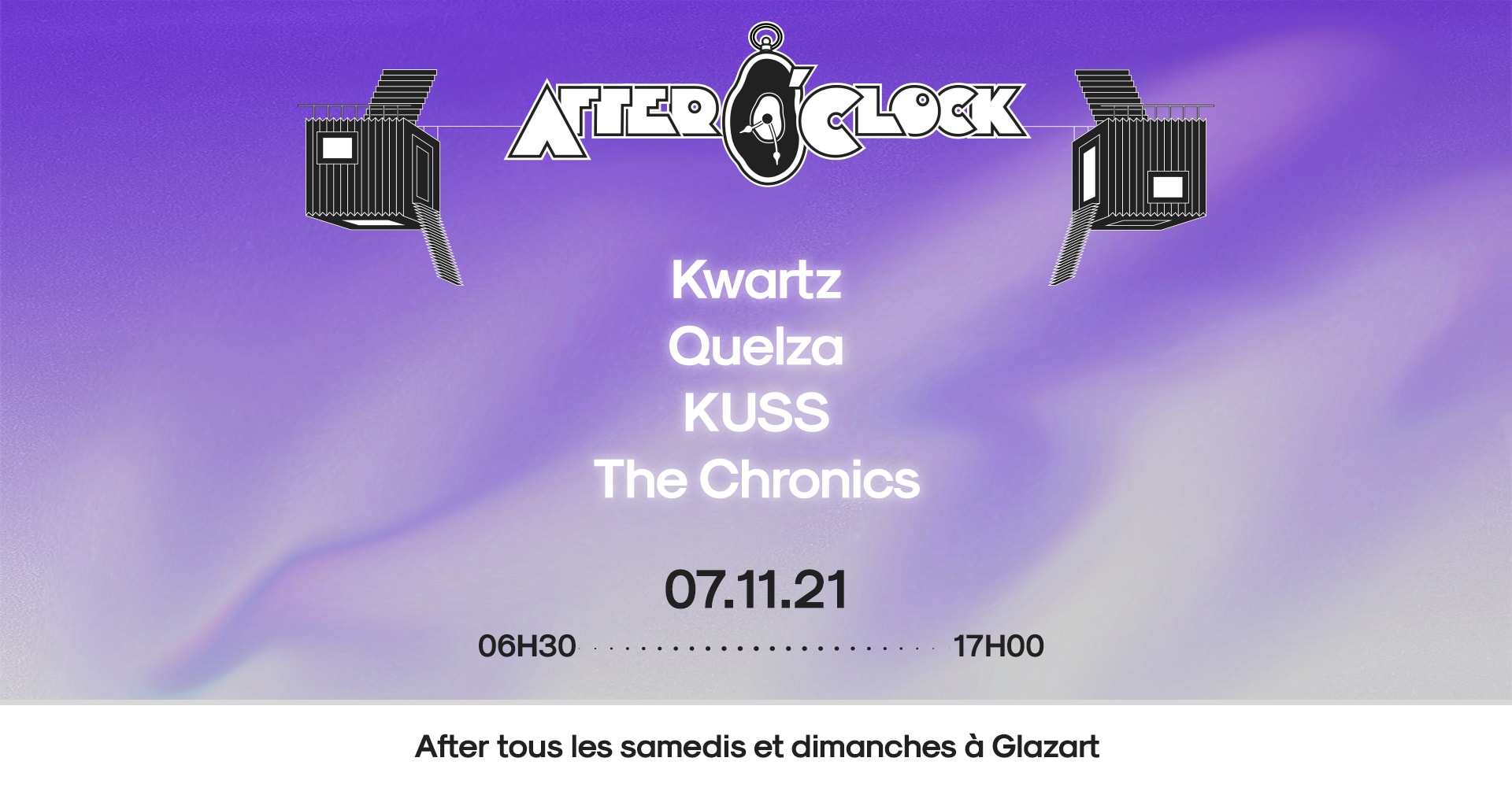 After O'clock : Kwartz, Quelza, Kuss, The Chronics Cover