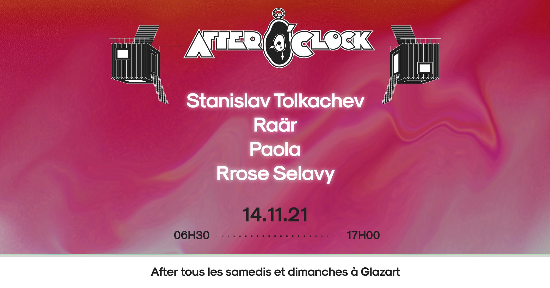 After O'clock : Stanislav Tolkachev, Raär, Paola, Rrose Selavy Cover