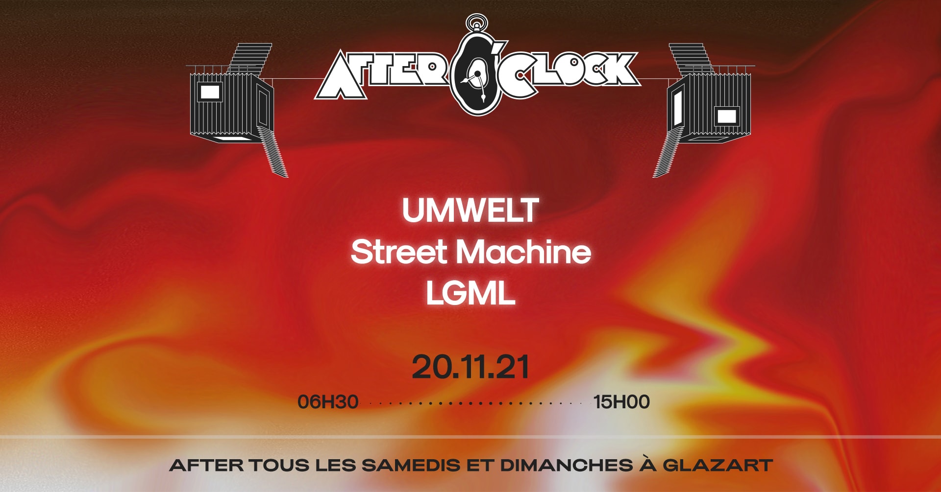 After O'clock : Umwelt, Street Machine, Lgml Cover