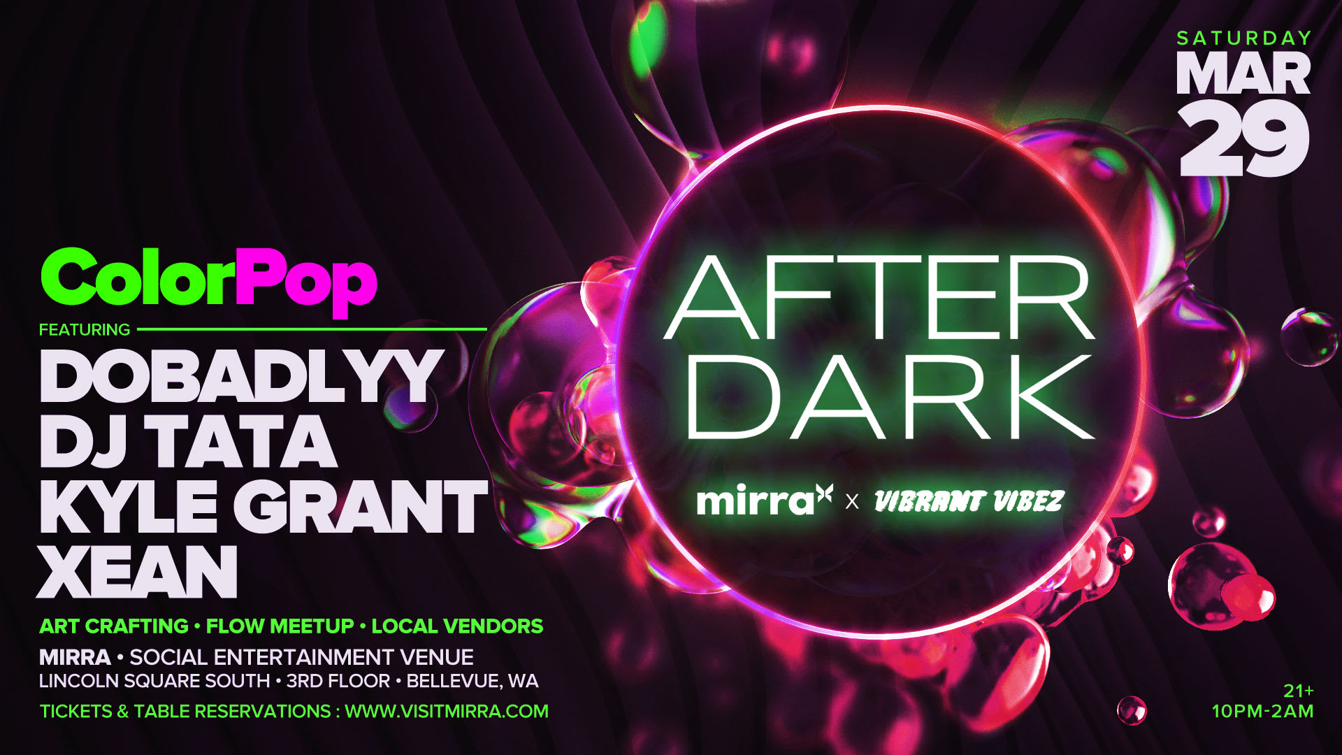 Mirra X Vibrant Vibez Present Colorpop Cover