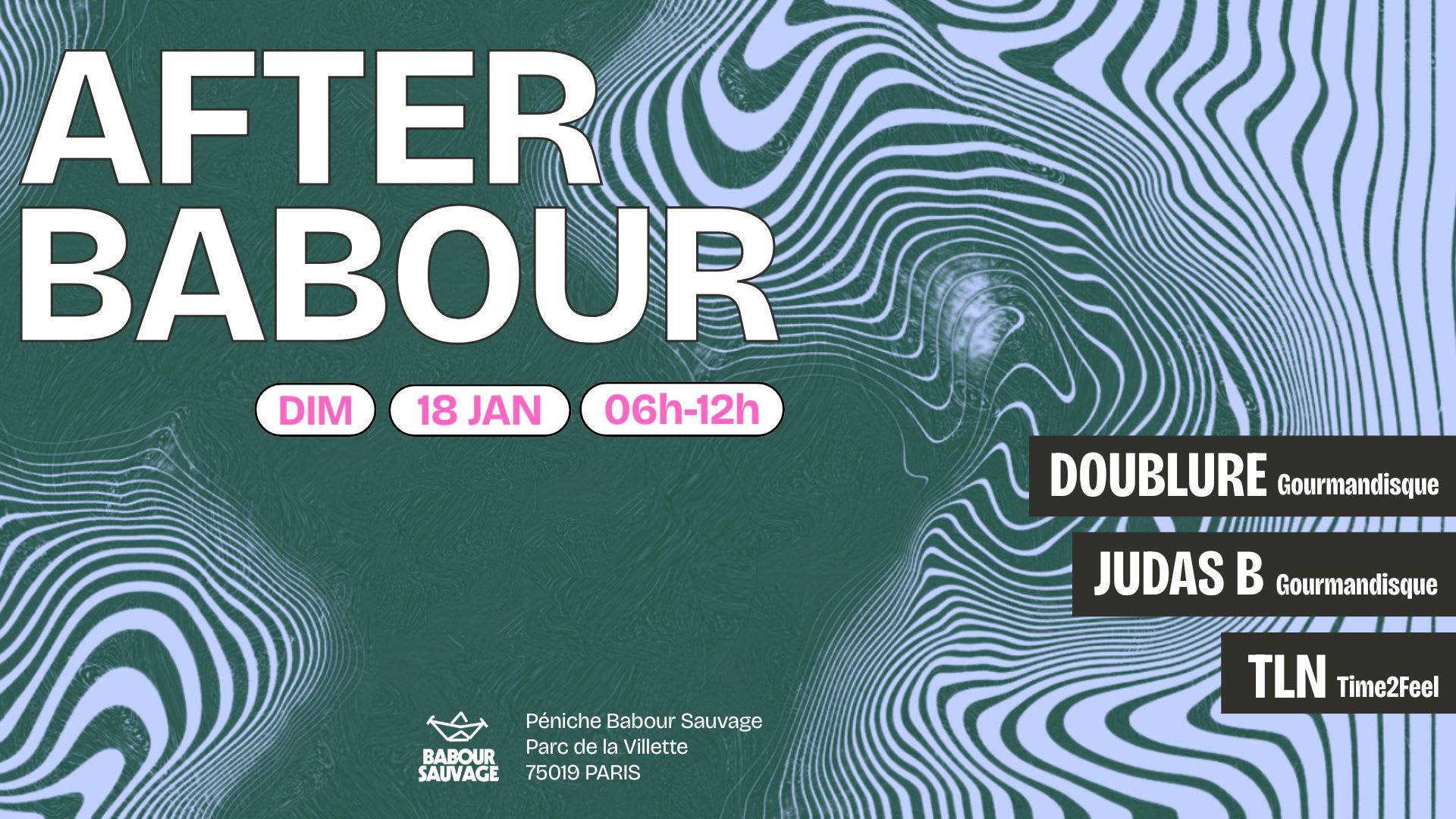 After Babour : Tln · Doublure · Judas B Cover