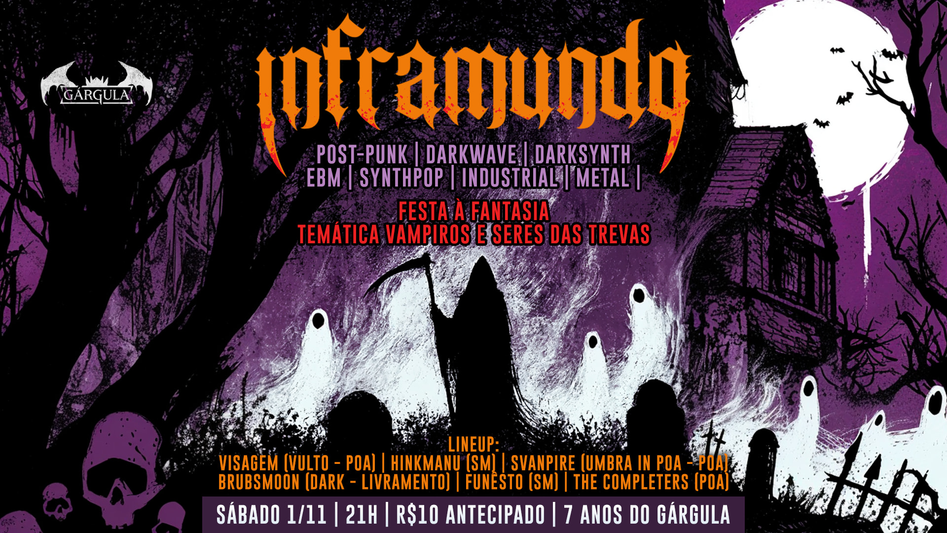 Inframundo - 7 Anos Do Gárgula Cover