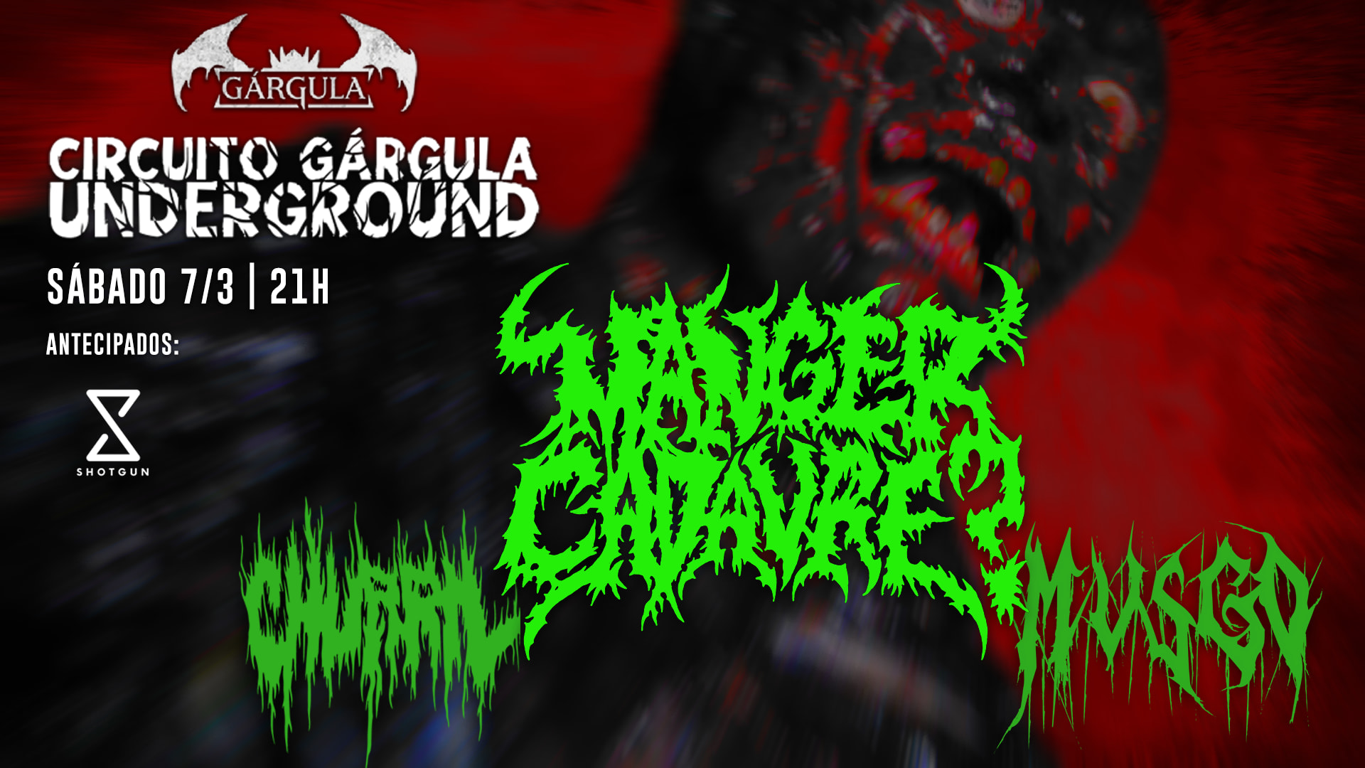 Circuito Gárgula Underground - Manger Cadavre? Cover