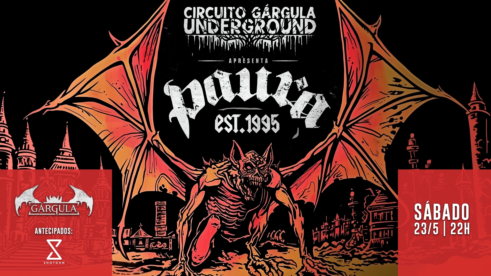 Circuito Gárgula Underground - Paura Cover