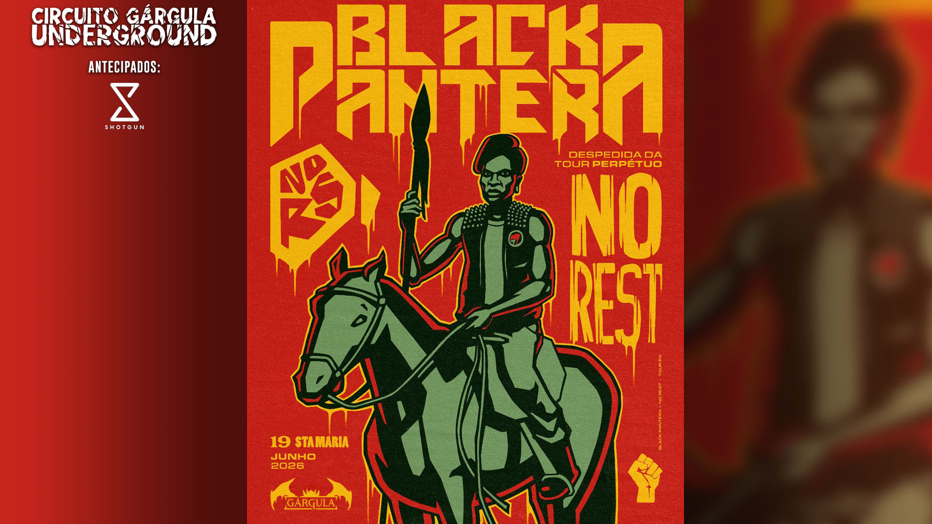 Black Pantera E No Rest Cover