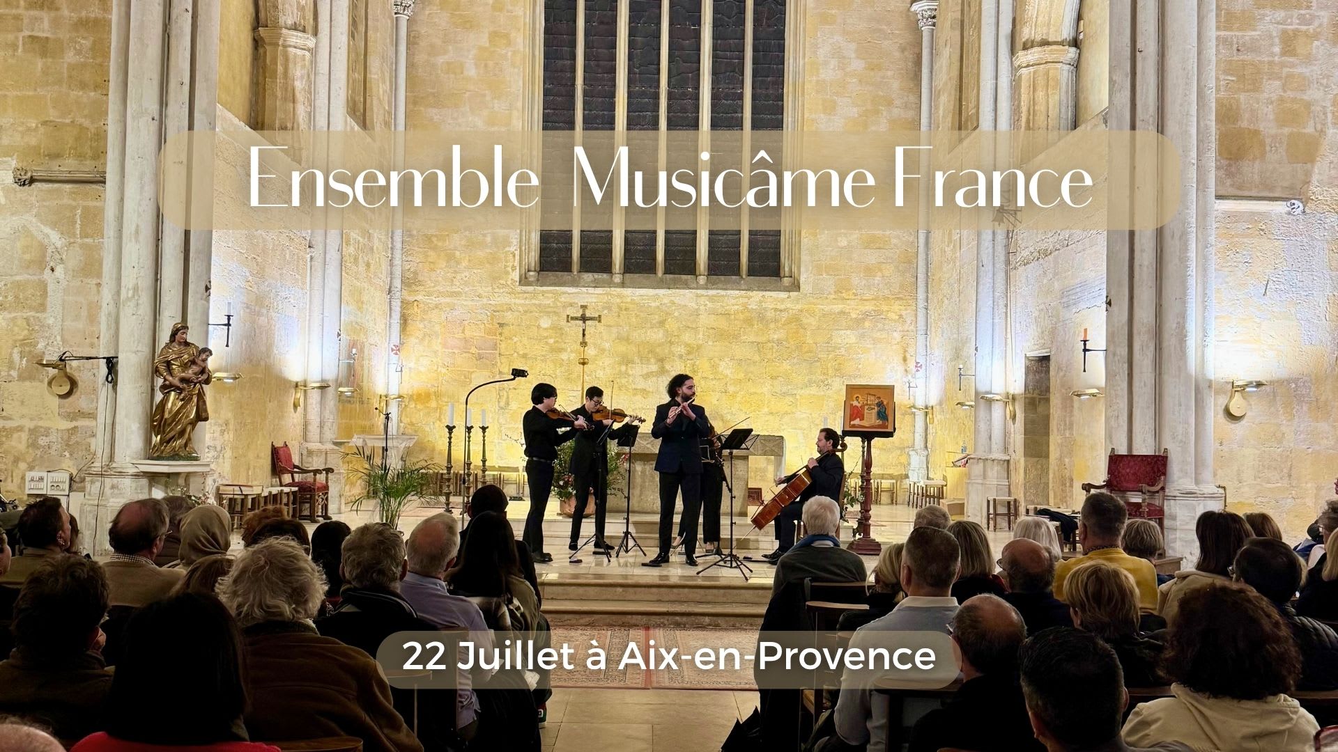 Concert D’Été À Aix-En-Provence : Musicâme France Cover