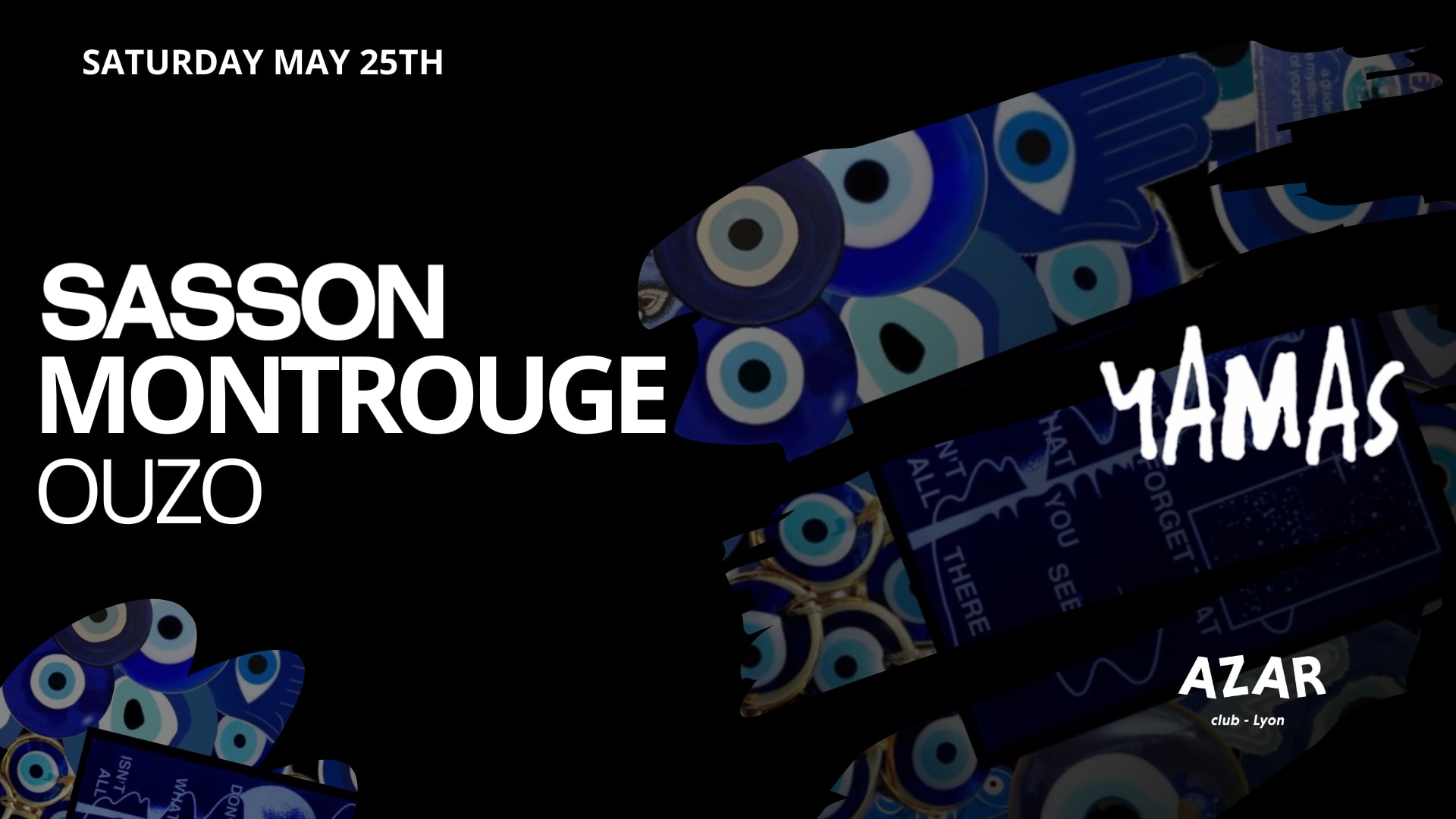 Montrouge - Sasson For Yamas At Azar Club Le 25/05 Cover