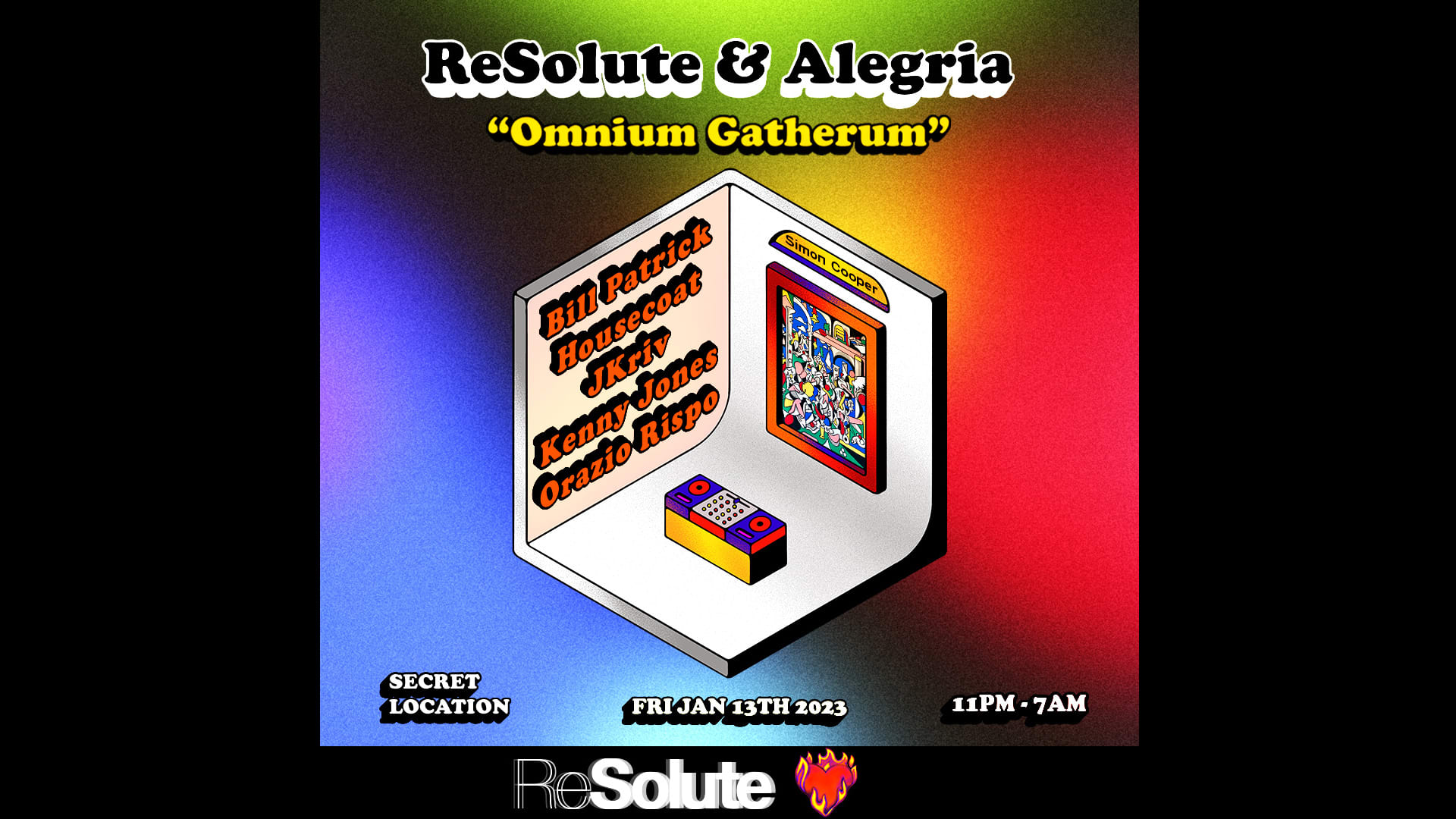 Resolute & Alegria "Omnium Gatherum" Cover