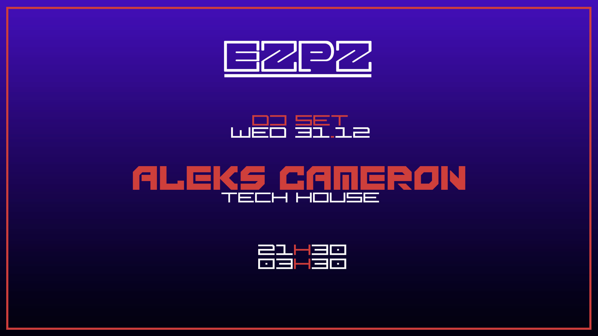 Aleks Cameron @ Ezpz Cover